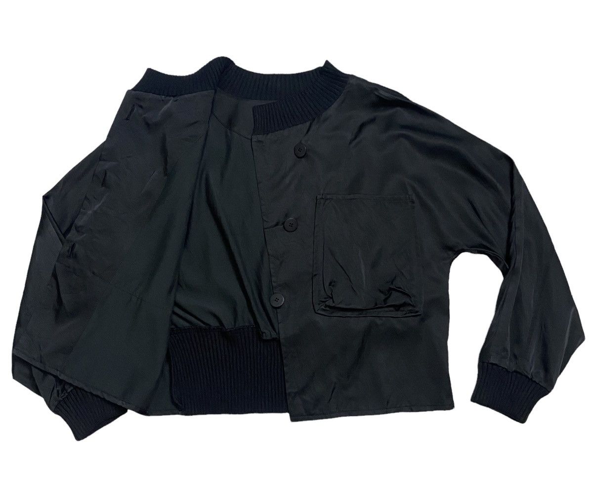 Japanese Brand Y's for living Yohji Yamamoto Cropped Black jacket buttonup Size M / US 6-8 / IT 42-44 - 9 Thumbnail