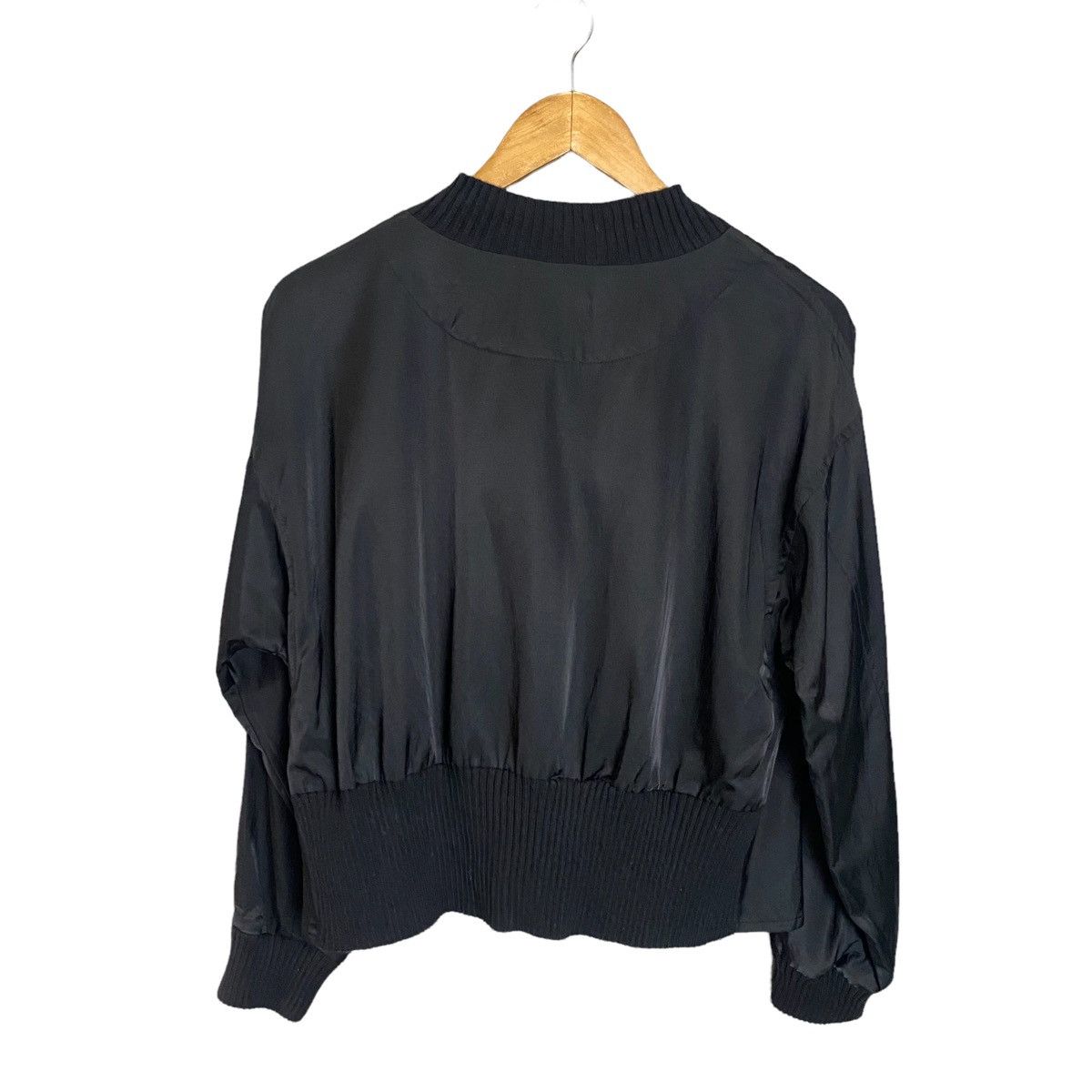 Japanese Brand Y's for living Yohji Yamamoto Cropped Black jacket buttonup Size M / US 6-8 / IT 42-44 - 2 Thumbnail