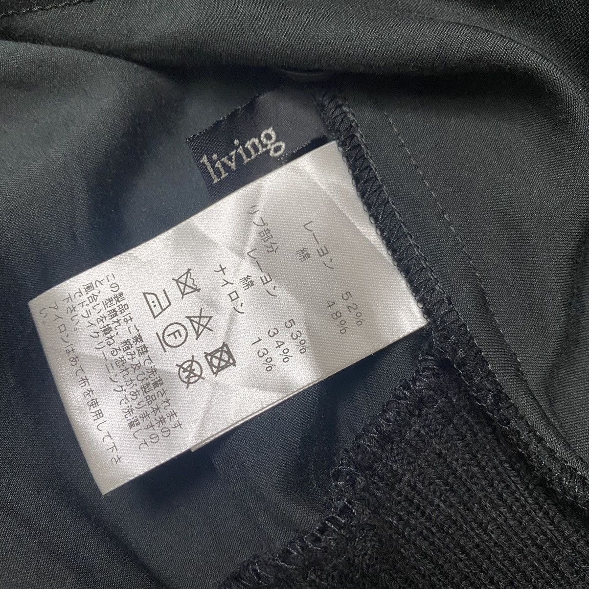 Japanese Brand Y's for living Yohji Yamamoto Cropped Black jacket buttonup Size M / US 6-8 / IT 42-44 - 12 Thumbnail