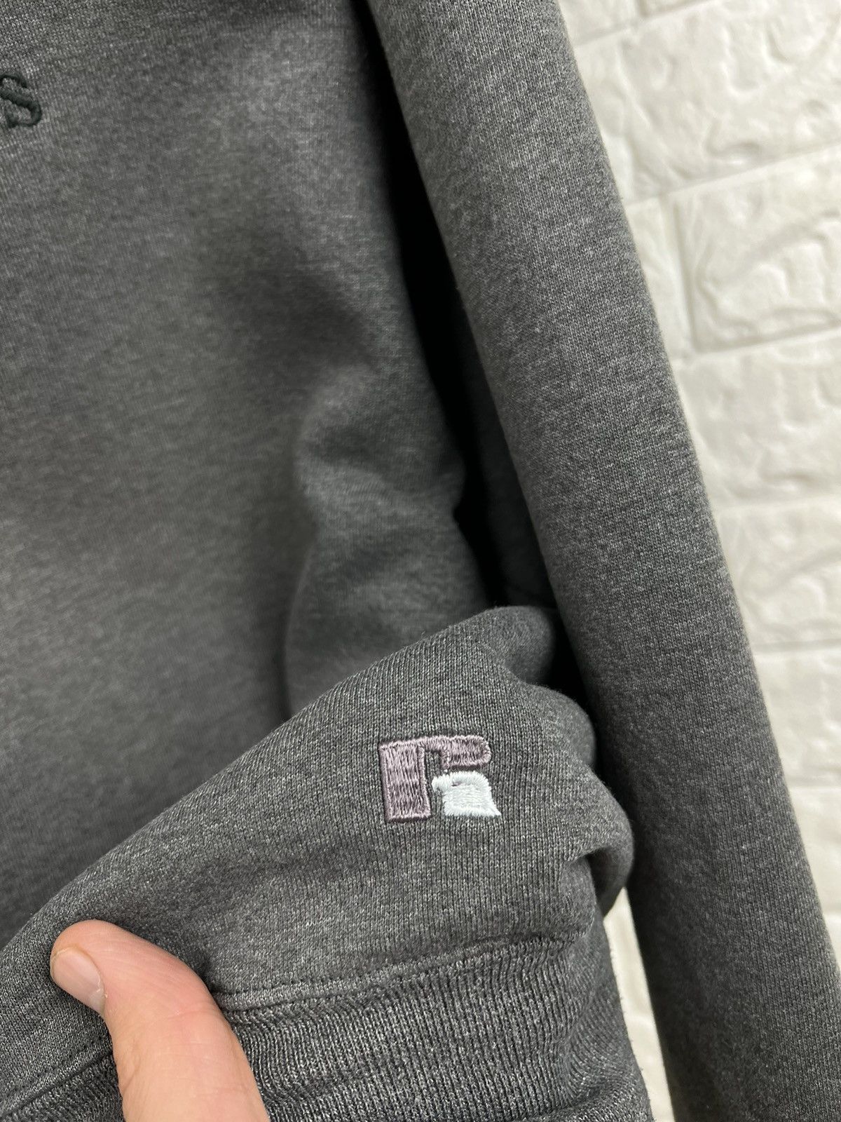 Russell Athletic × Vintage Vintage 90s Russell Athletic Crewneck Size US XL / EU 56 / 4 - 4 Thumbnail