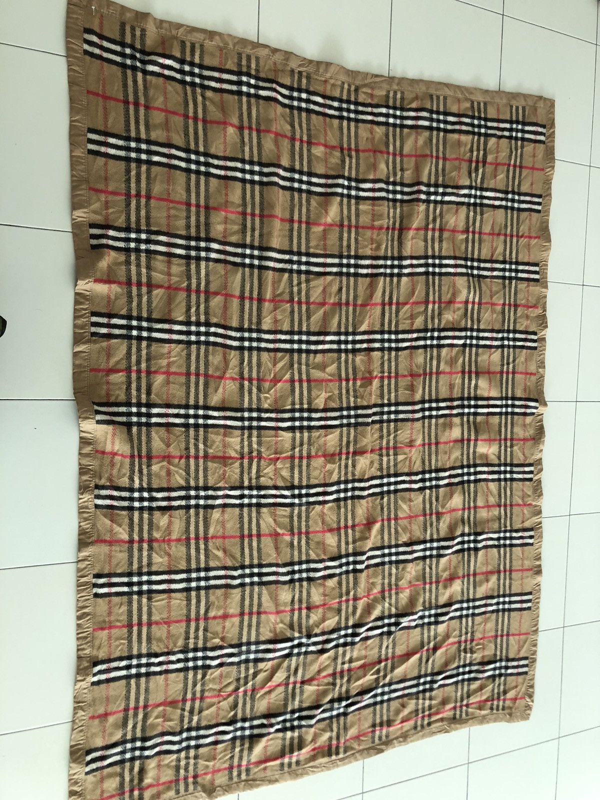 Burberry Prorsum × Vintage Vintage Burberrys nova check blanket Size ONE SIZE - 1 Thumbnail