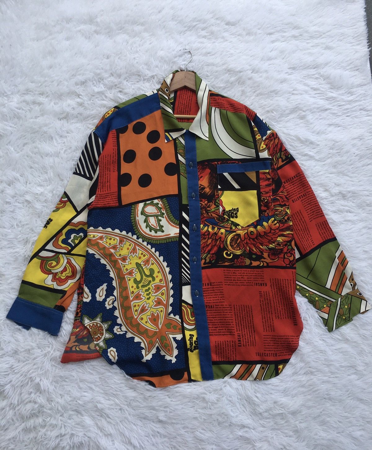 Kansai Yamamoto Rare Vintage Kansai Yamamoto 90’s Button Shirt Size US L / EU 52-54 / 3 - 1 Thumbnail