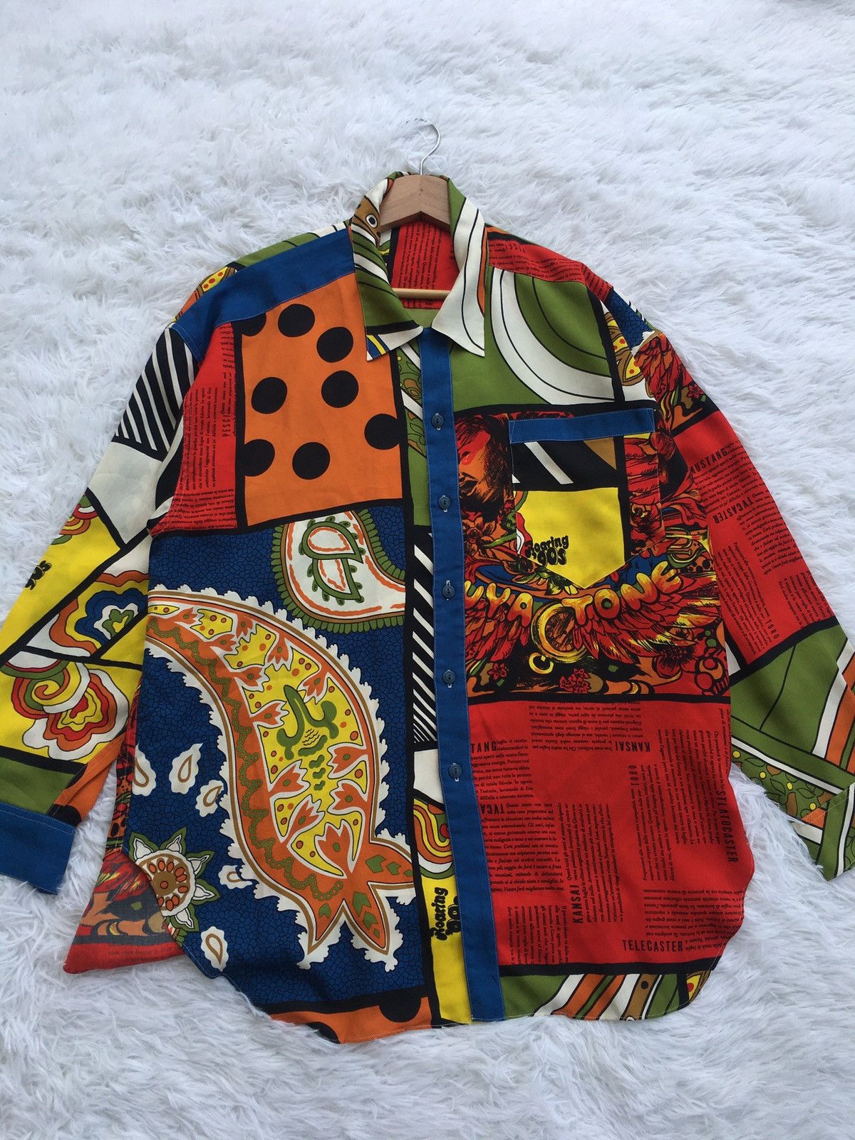 Kansai Yamamoto Rare Vintage Kansai Yamamoto 90’s Button Shirt Size US L / EU 52-54 / 3 - 2 Thumbnail