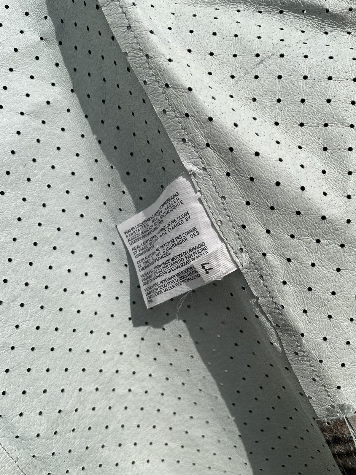 Genuine Leather Y2K Genuine Leather Zebra Dotted Collared Jacket Size M / US 6-8 / IT 42-44 - 10 Thumbnail