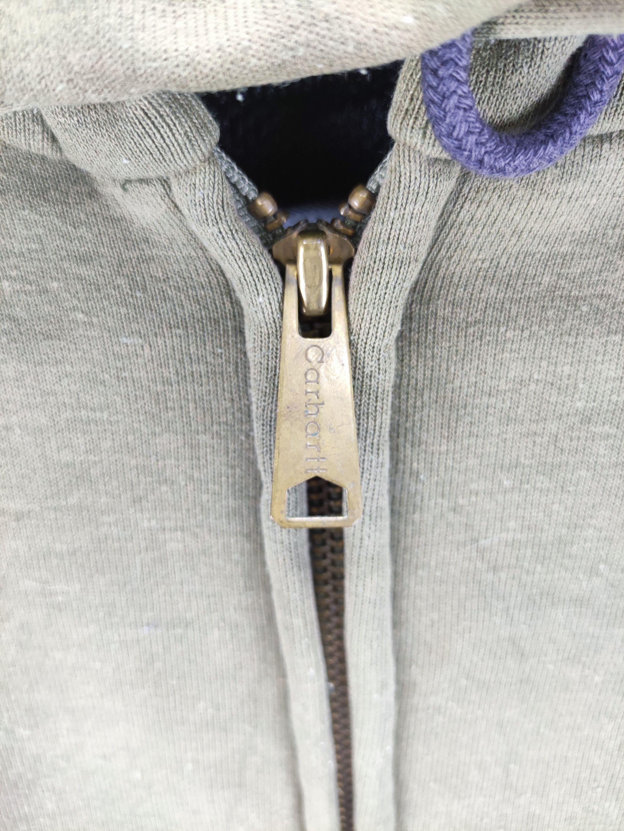 Carhartt Vintage Carhartt Hoodie Zipper Size US L / EU 52-54 / 3 - 3 Thumbnail