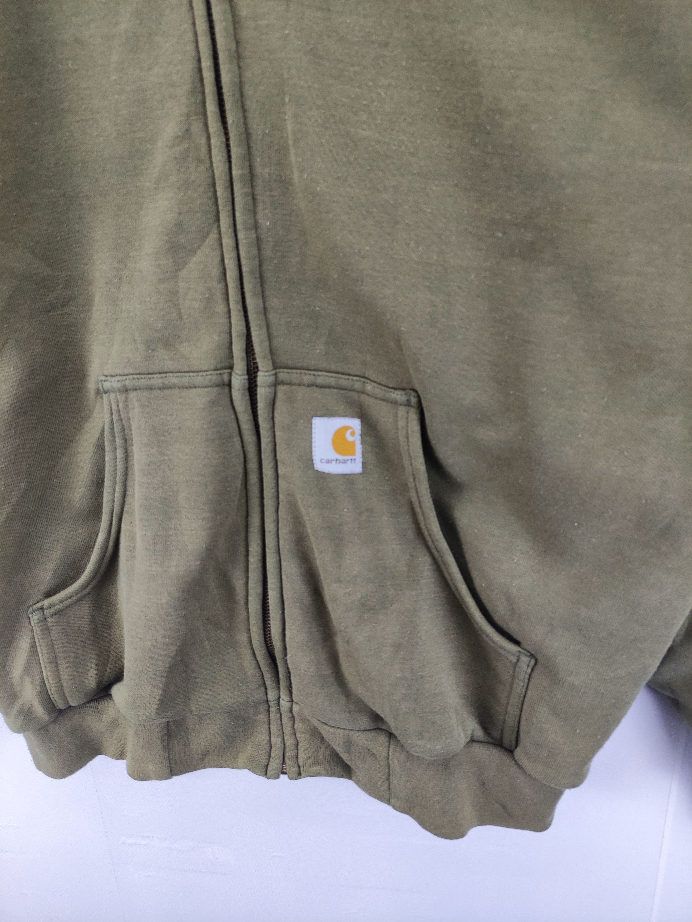 Carhartt Vintage Carhartt Hoodie Zipper Size US L / EU 52-54 / 3 - 2 Thumbnail