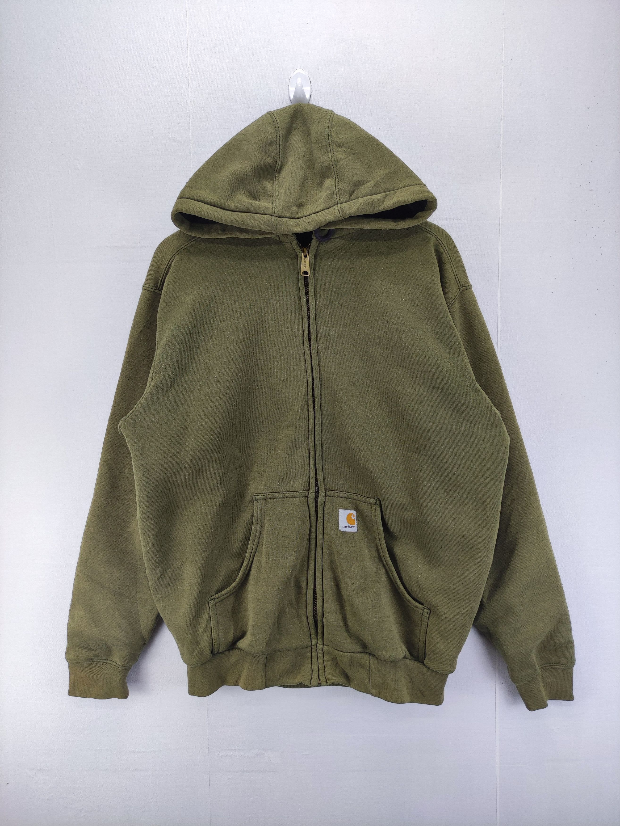Carhartt Vintage Carhartt Hoodie Zipper Size US L / EU 52-54 / 3 - 1 Thumbnail