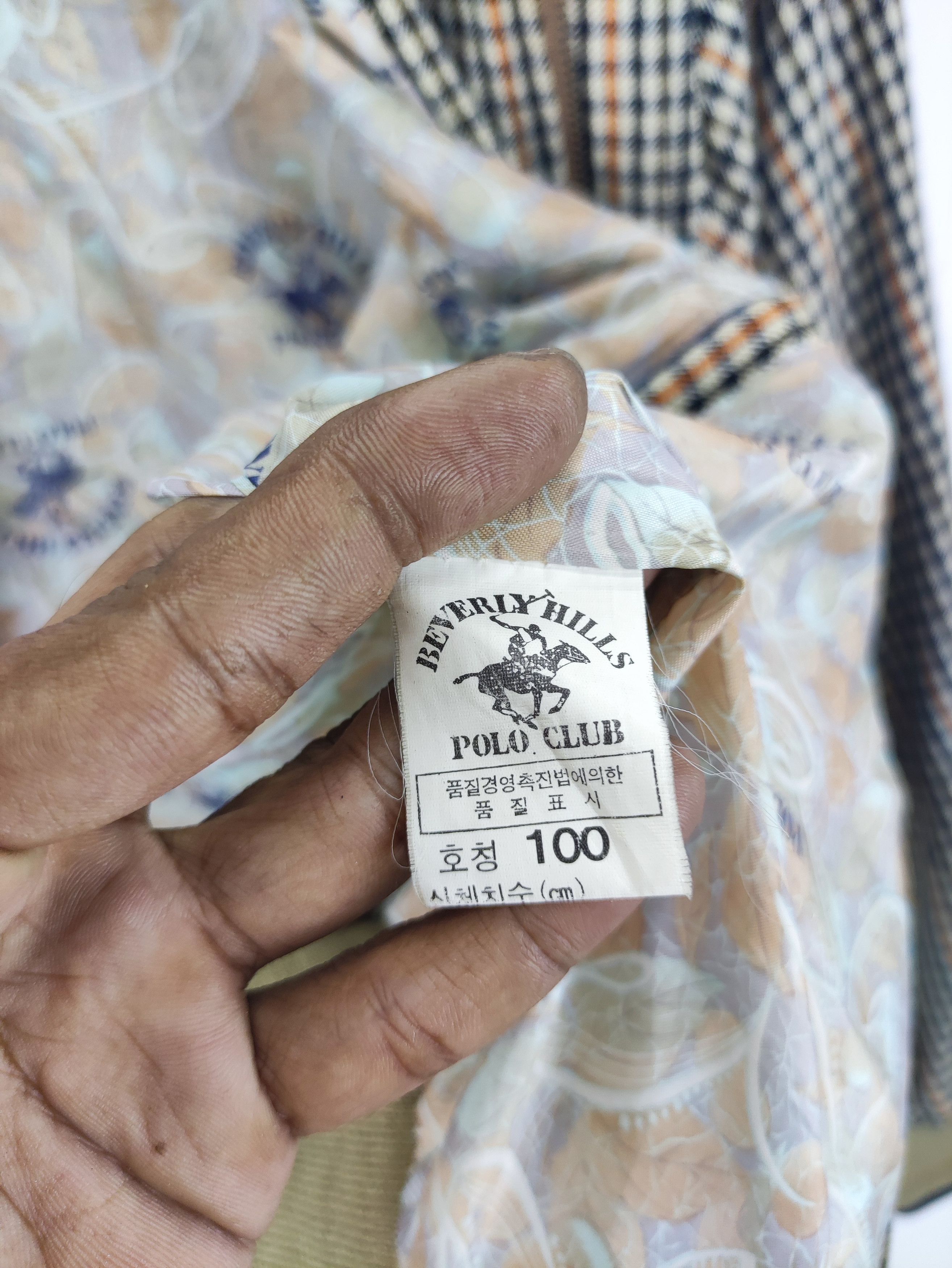 Beverly Hills Polo Club Vintage Beverly Hills Polo Club Checkered Jacket Zipper Size US L / EU 52-54 / 3 - 8 Thumbnail