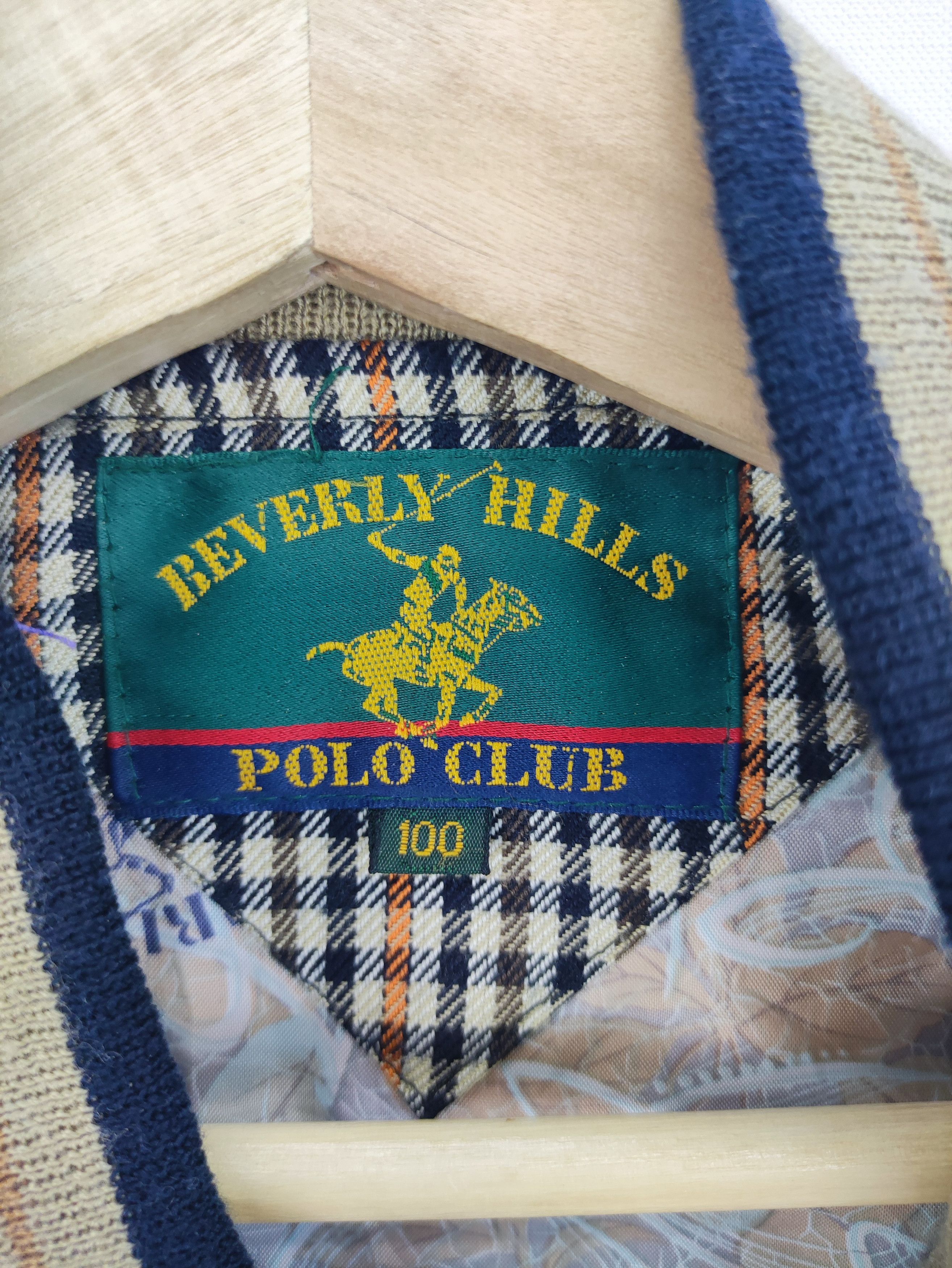 Beverly Hills Polo Club Vintage Beverly Hills Polo Club Checkered Jacket Zipper Size US L / EU 52-54 / 3 - 4 Thumbnail