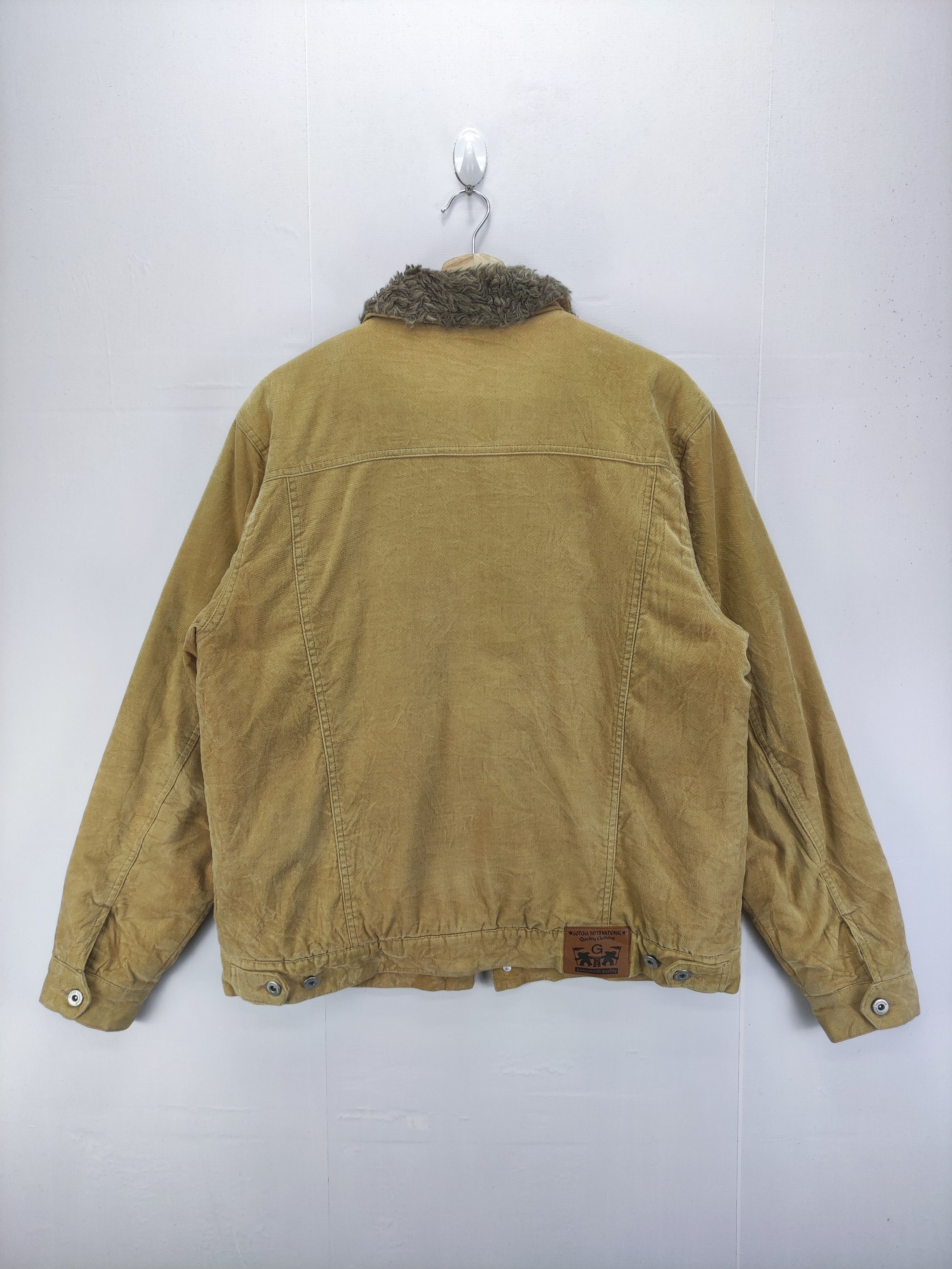 Gotcha Vintage Gotcha Corduroy Jacket Zipper Size US L / EU 52-54 / 3 - 10 Thumbnail