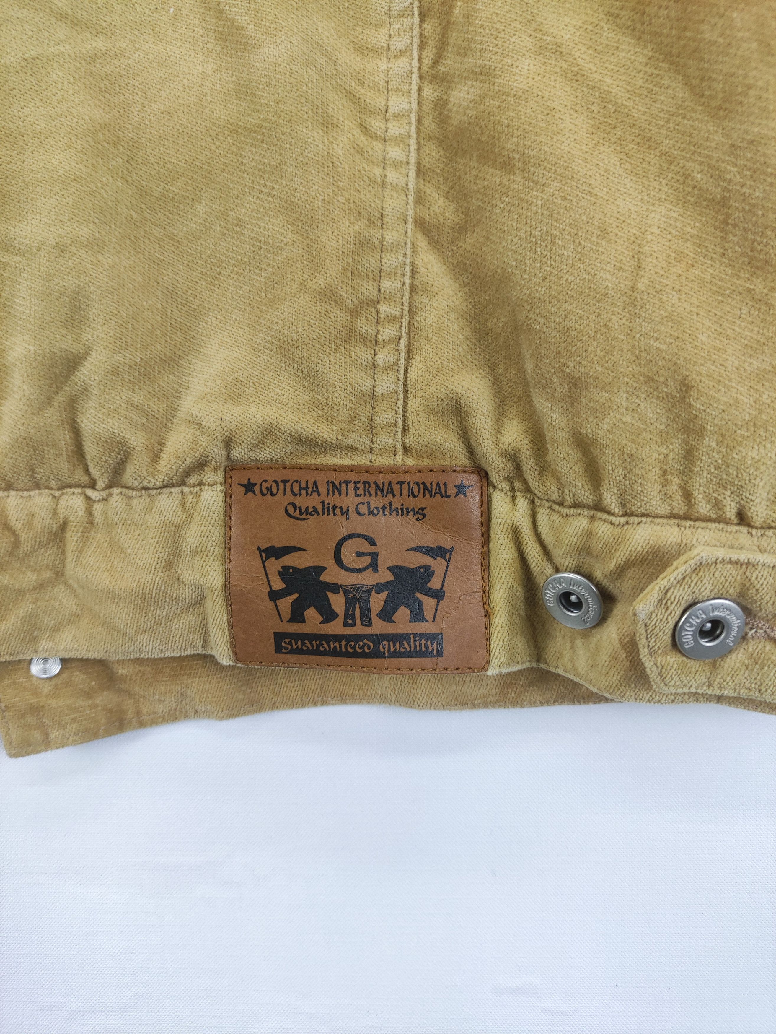 Gotcha Vintage Gotcha Corduroy Jacket Zipper Size US L / EU 52-54 / 3 - 9 Thumbnail