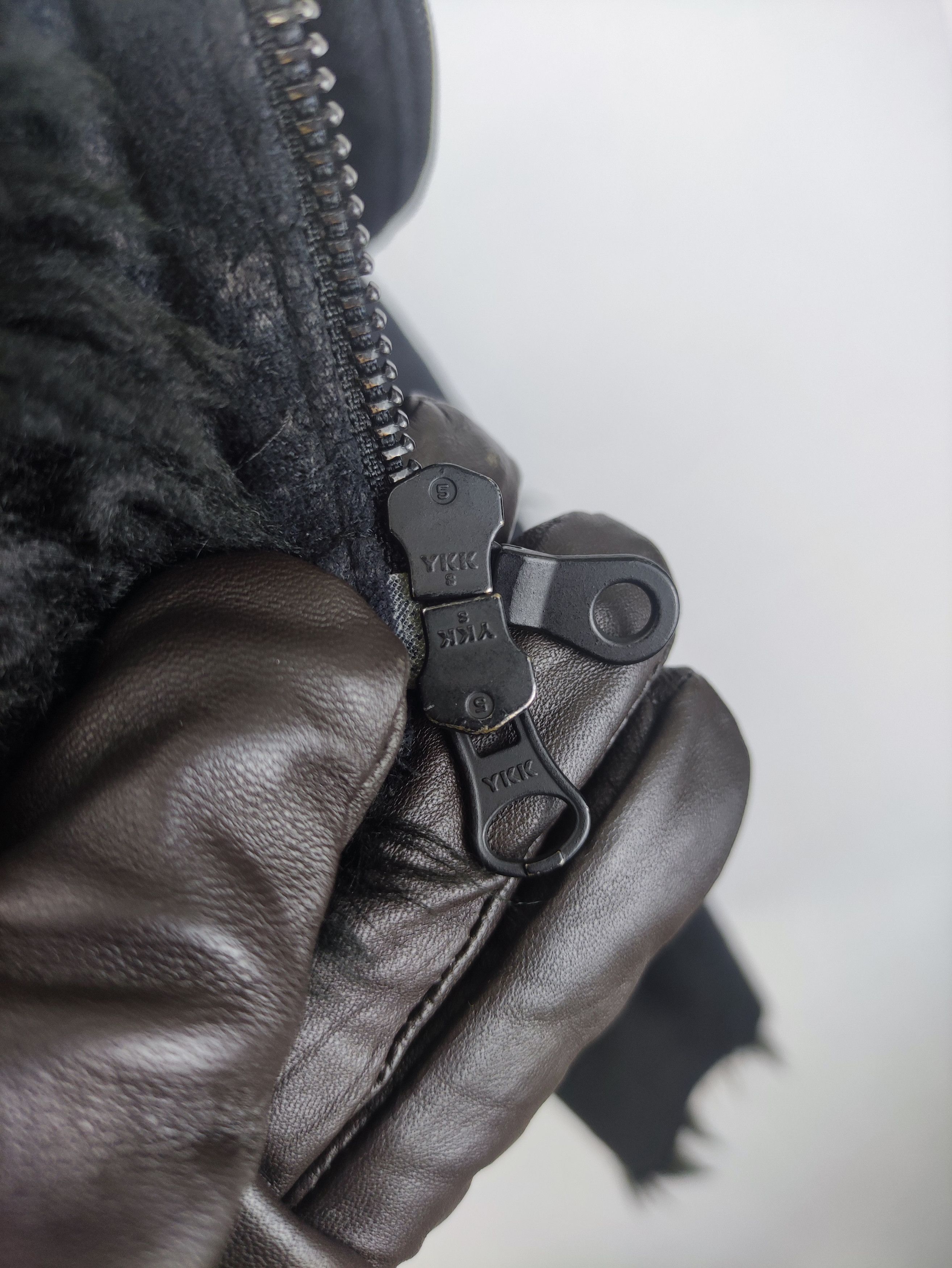 Vintage Vintage Massiuo Moleskin Motorcycle Jacket Zipper Size US M / EU 48-50 / 2 - 4 Thumbnail