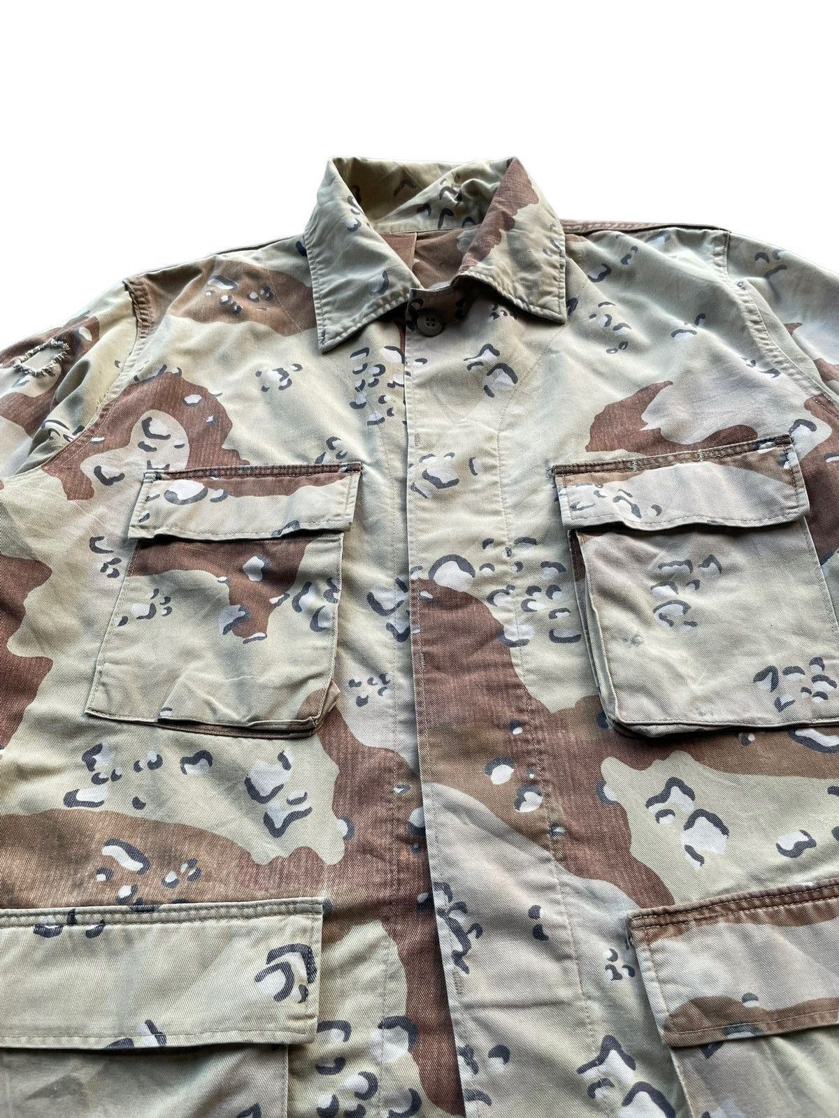Vintage Vintage Us army Desert Battle Dress Uniform Size US L / EU 52-54 / 3 - 3 Thumbnail