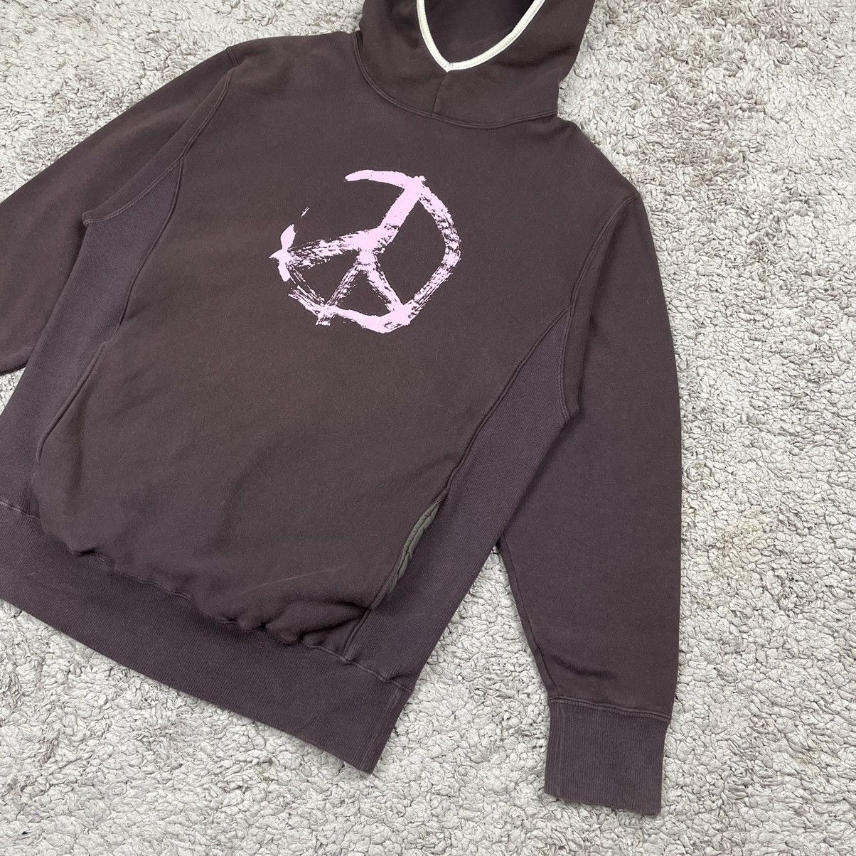 GOODENOUGH Vintage Good Enough Peace Logo Hoodies Size US L / EU 52-54 / 3 - 4 Thumbnail