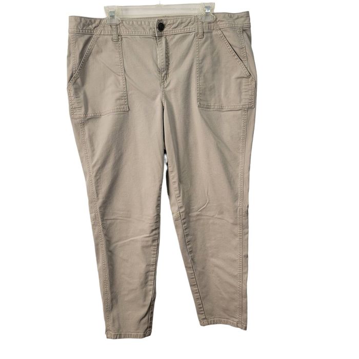 Other Lane Bryant Khaki Slim Fit Pants Size 20 Grailed