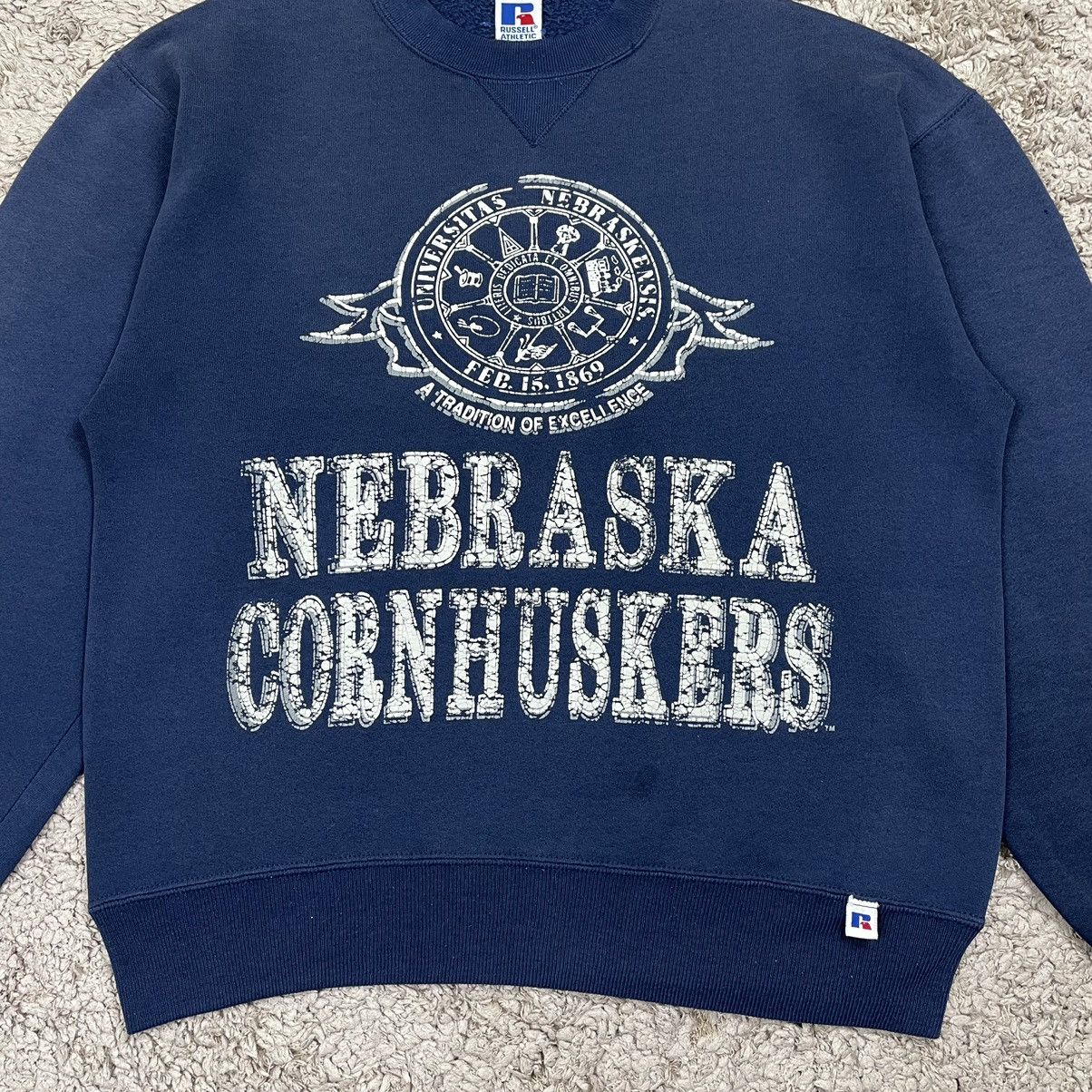 Russell Athletic Vintage Universitas Nebraskensis Sweatshirt Size US M / EU 48-50 / 2 - 6 Thumbnail