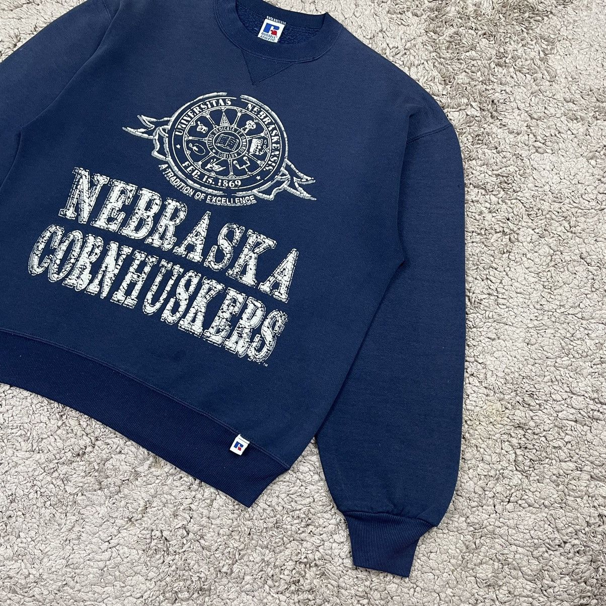 Russell Athletic Vintage Universitas Nebraskensis Sweatshirt Size US M / EU 48-50 / 2 - 4 Thumbnail