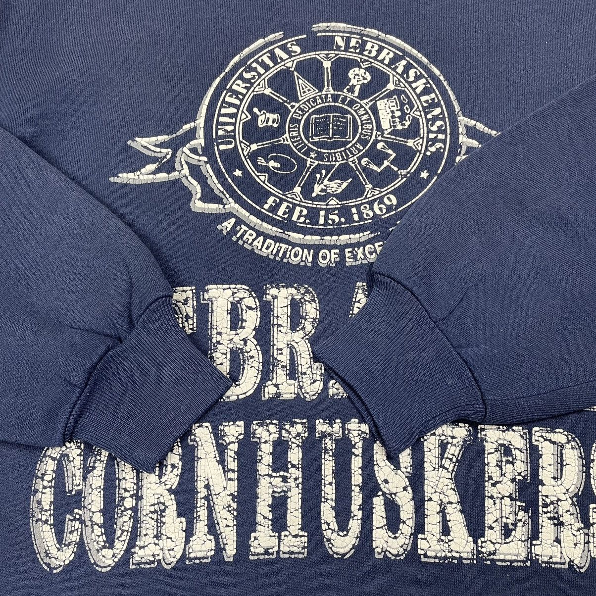 Russell Athletic Vintage Universitas Nebraskensis Sweatshirt Size US M / EU 48-50 / 2 - 10 Thumbnail