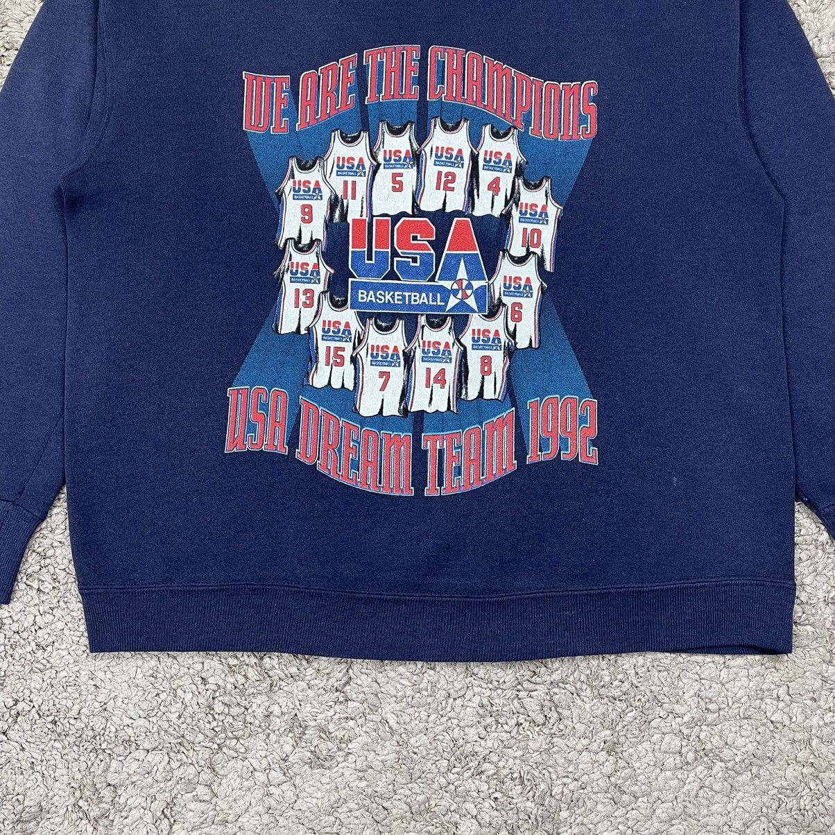 NBA Vintage Nutmeg 1992 USA Dream Team Basketball Sweatshirt Size US L / EU 52-54 / 3 - 6 Thumbnail