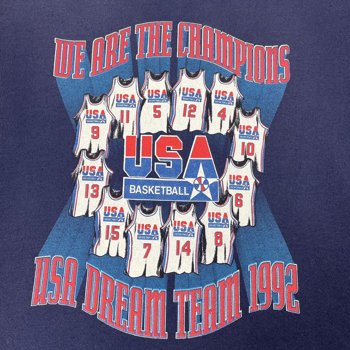 NBA Vintage Nutmeg 1992 USA Dream Team Basketball Sweatshirt Size US L / EU 52-54 / 3 - 8 Thumbnail