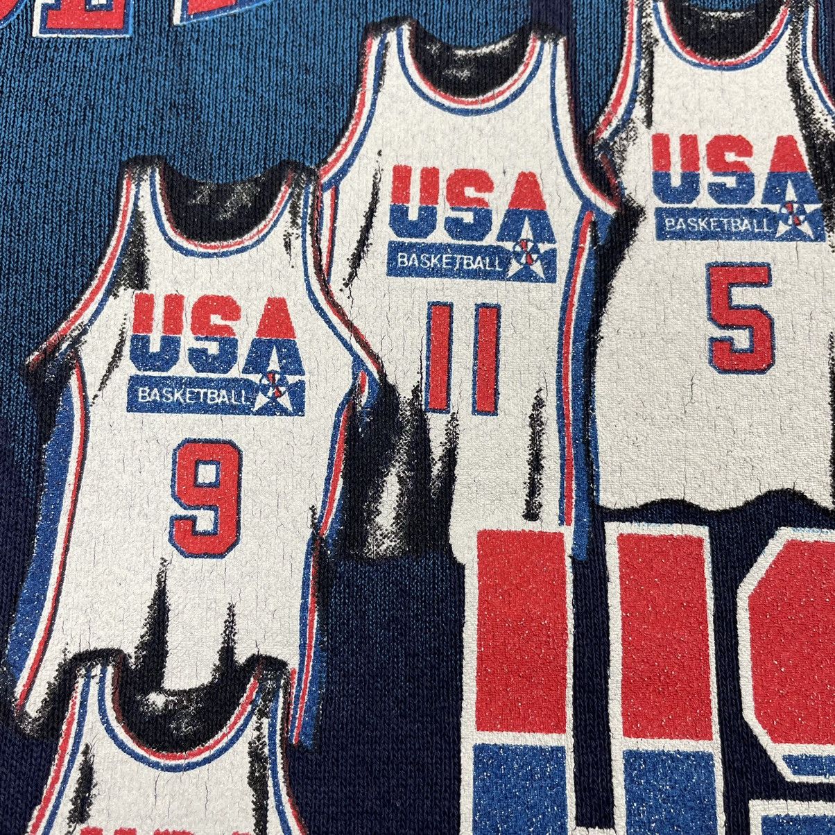 NBA Vintage Nutmeg 1992 USA Dream Team Basketball Sweatshirt Size US L / EU 52-54 / 3 - 10 Thumbnail