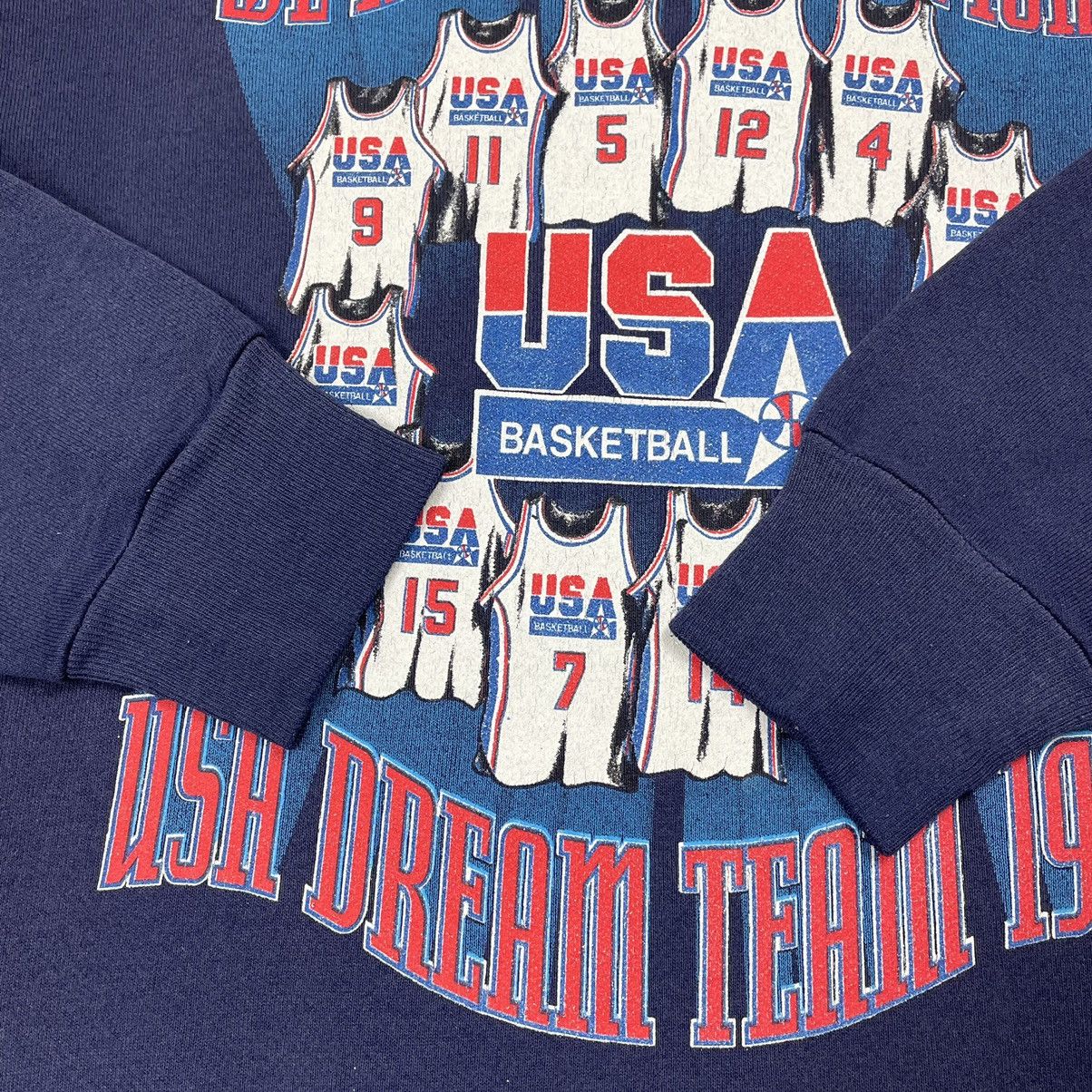 NBA Vintage Nutmeg 1992 USA Dream Team Basketball Sweatshirt Size US L / EU 52-54 / 3 - 7 Thumbnail