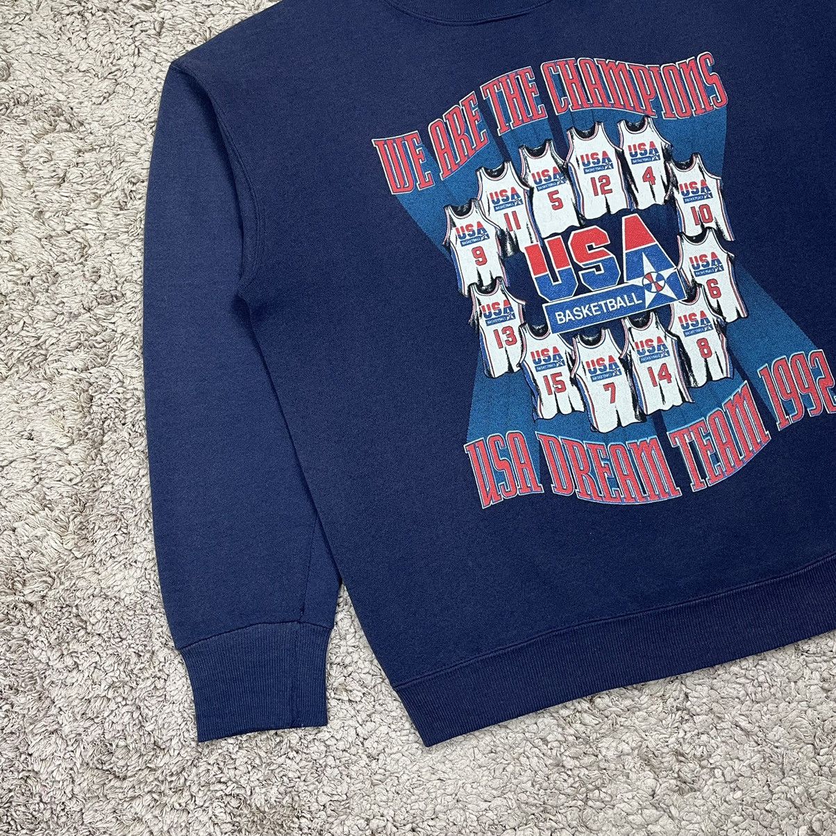NBA Vintage Nutmeg 1992 USA Dream Team Basketball Sweatshirt Size US L / EU 52-54 / 3 - 3 Thumbnail