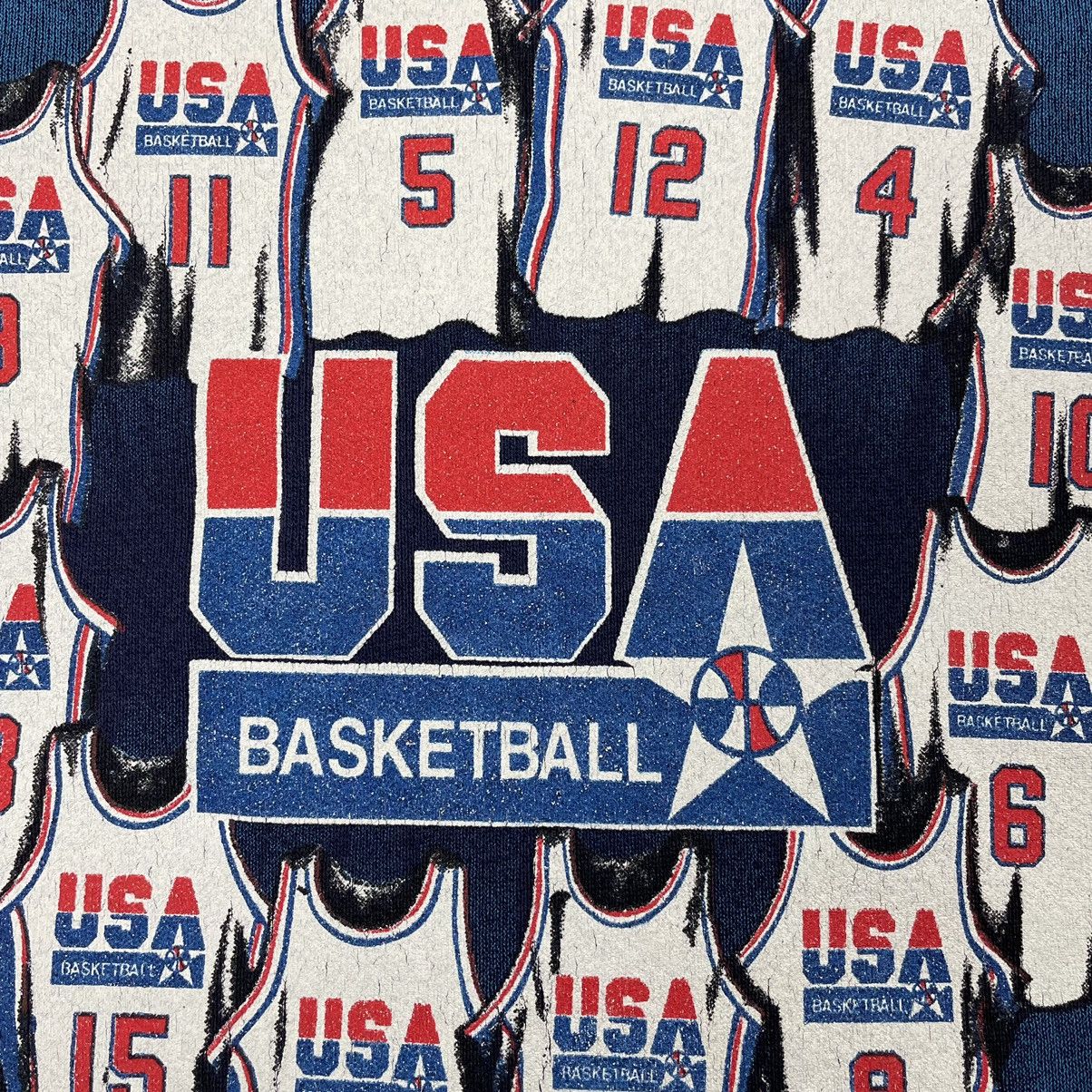 NBA Vintage Nutmeg 1992 USA Dream Team Basketball Sweatshirt Size US L / EU 52-54 / 3 - 9 Thumbnail
