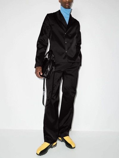 image of Kiko Kostadinov Itten Blazer Ss22 () in Black, Men's (Size Medium)
