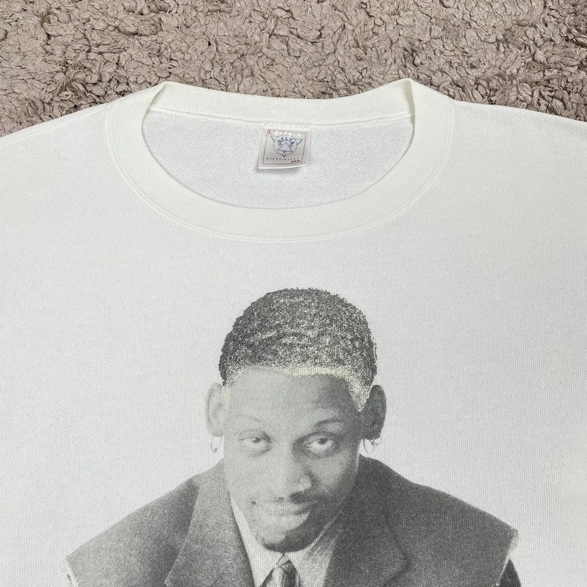 NBA Vintage Rare Dennis Rodman Chairman Sweatshirt Size US L / EU 52-54 / 3 - 5 Thumbnail