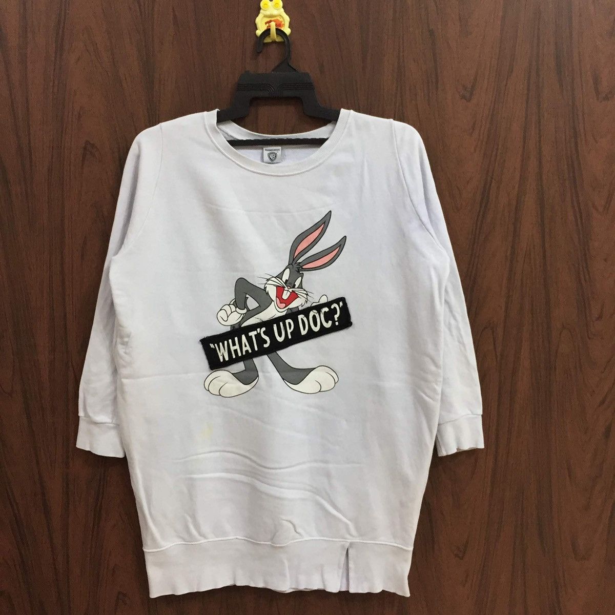 Vintage Vintage Bugs Bunny sweatshirt big logo.. warner bros fits L Size US L / EU 52-54 / 3 - 2 Thumbnail