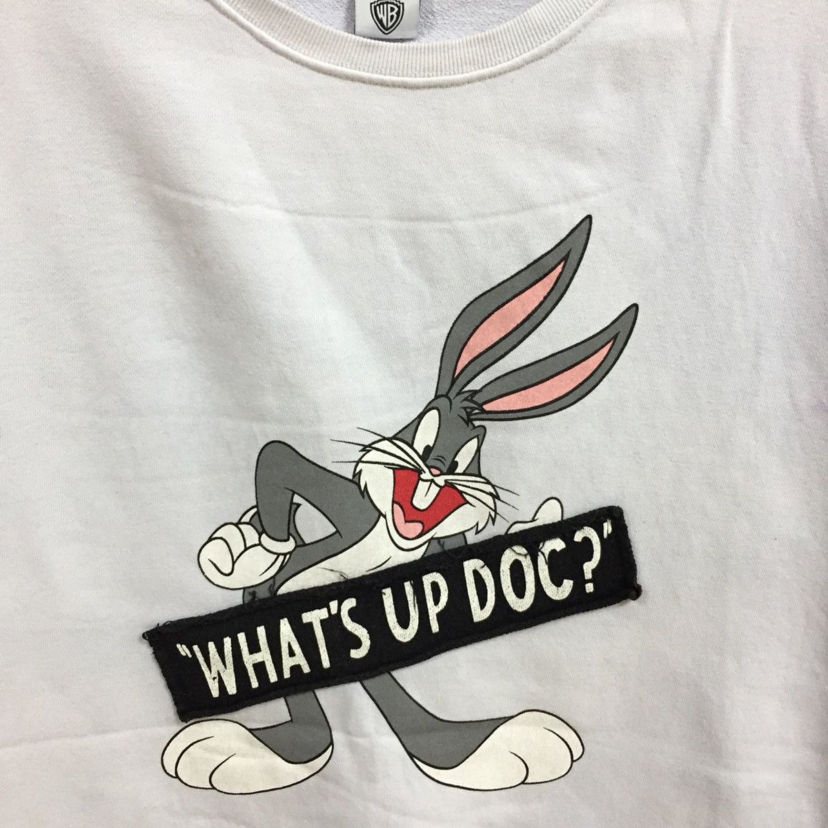 Vintage Vintage Bugs Bunny sweatshirt big logo.. warner bros fits L Size US L / EU 52-54 / 3 - 3 Thumbnail