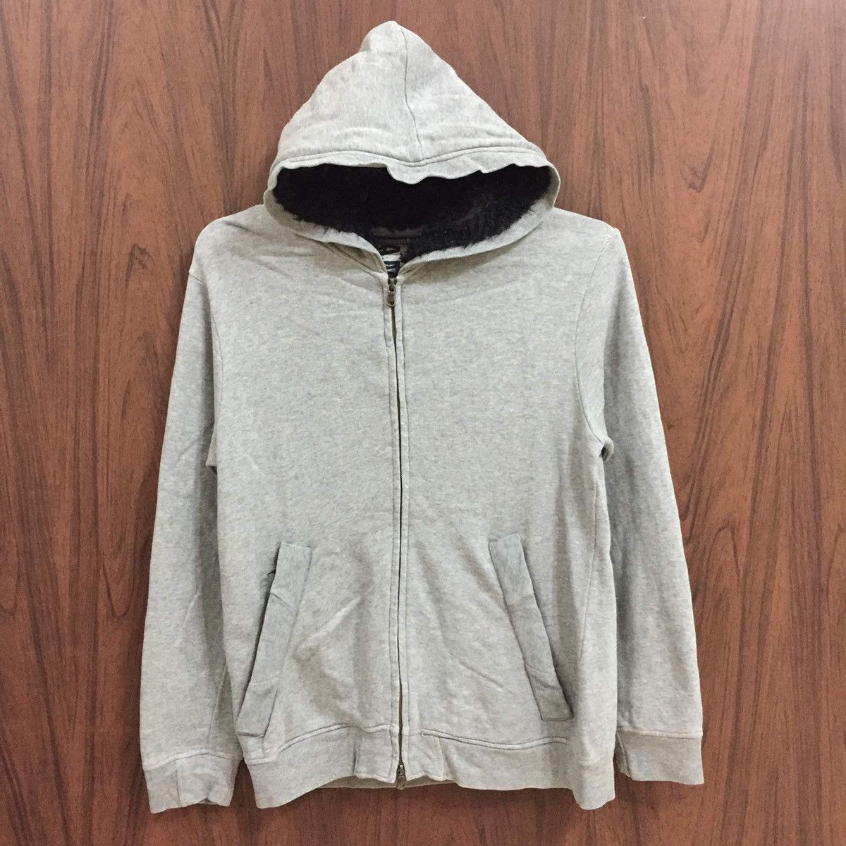Japanese Brand AMP by MANYDOPE hoodie plain size L Size US L / EU 52-54 / 3 - 2 Thumbnail
