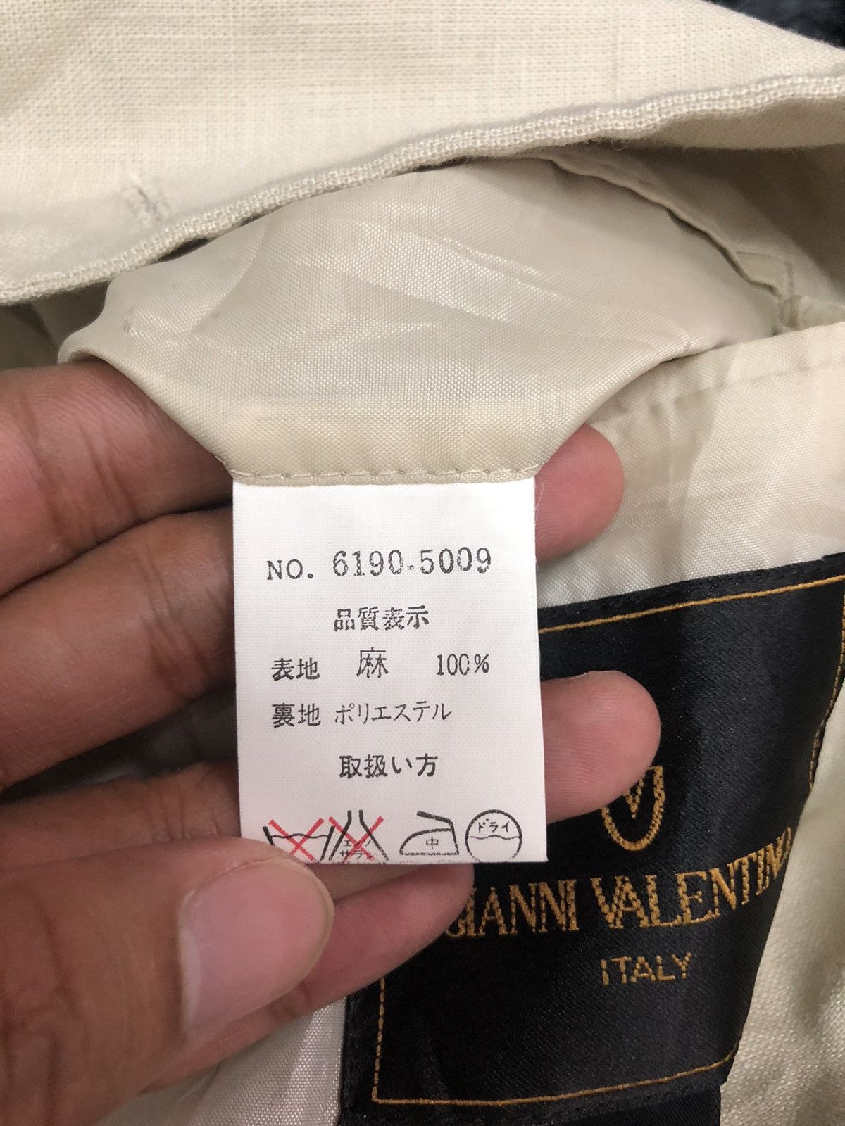 Gianni Valentino × Valentino × Vintage Vintage Gianni Valentino Blazer Coat Jacket Size US M / EU 48-50 / 2 - 10 Thumbnail