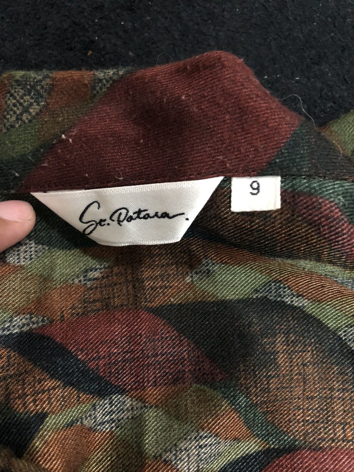 Japanese Brand Vintage St. Potora Button Ups Long Sleeve Shirt Size US M / EU 48-50 / 2 - 9 Thumbnail