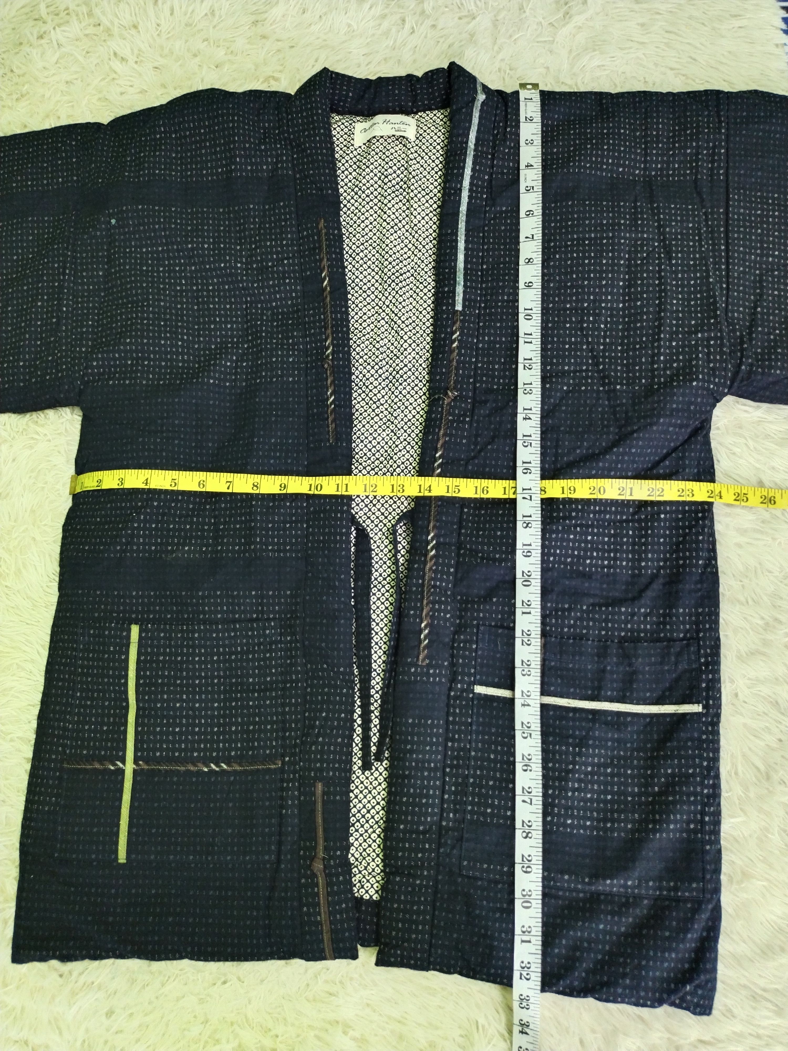 Japanese Brand VINTAGE COTTON HANTEN KIMONO JAPANESE Size US L / EU 52-54 / 3 - 9 Thumbnail