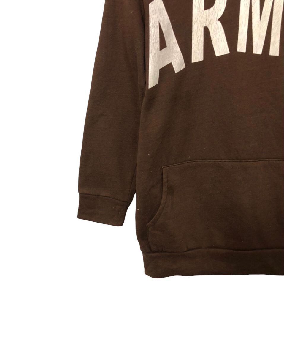 Japanese Brand Vintage Unbranded Army Spell Out Big Logo Hoodie Sweatshirt Size US S / EU 44-46 / 1 - 3 Thumbnail
