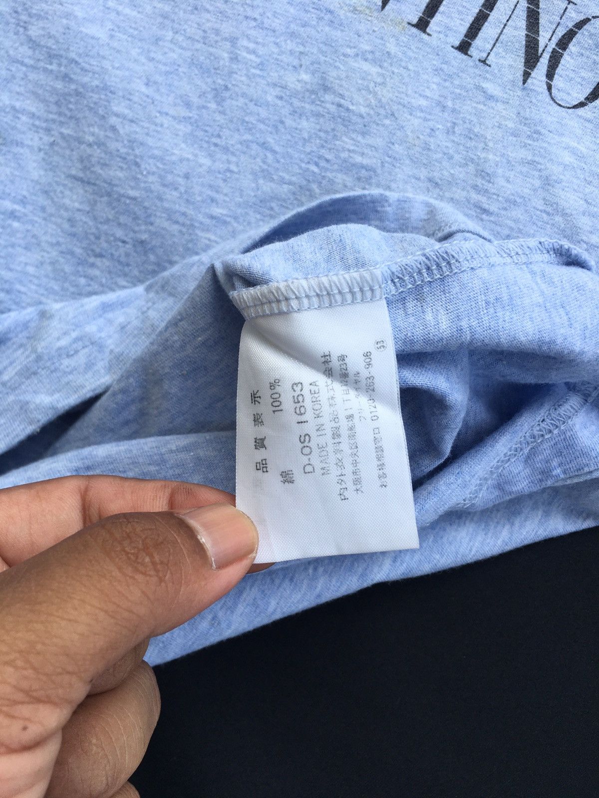 Gianni Valentino Rare Vintage Gianni Valentino Spellout Tshirt Size US M / EU 48-50 / 2 - 10 Thumbnail