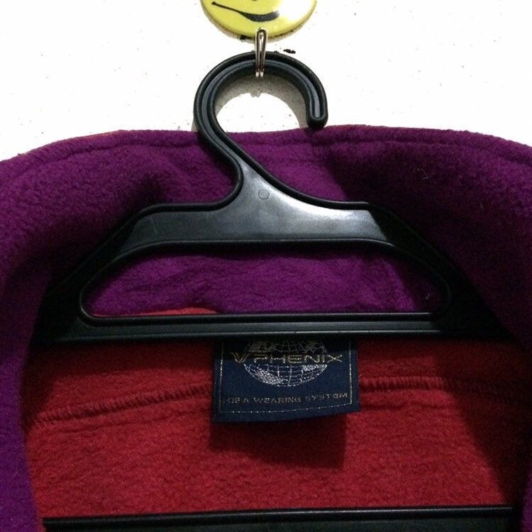 Phenix Vintage 90s Phenix FLEECE Outdoor Ski Bomber Jacket Sweater Size US L / EU 52-54 / 3 - 4 Thumbnail