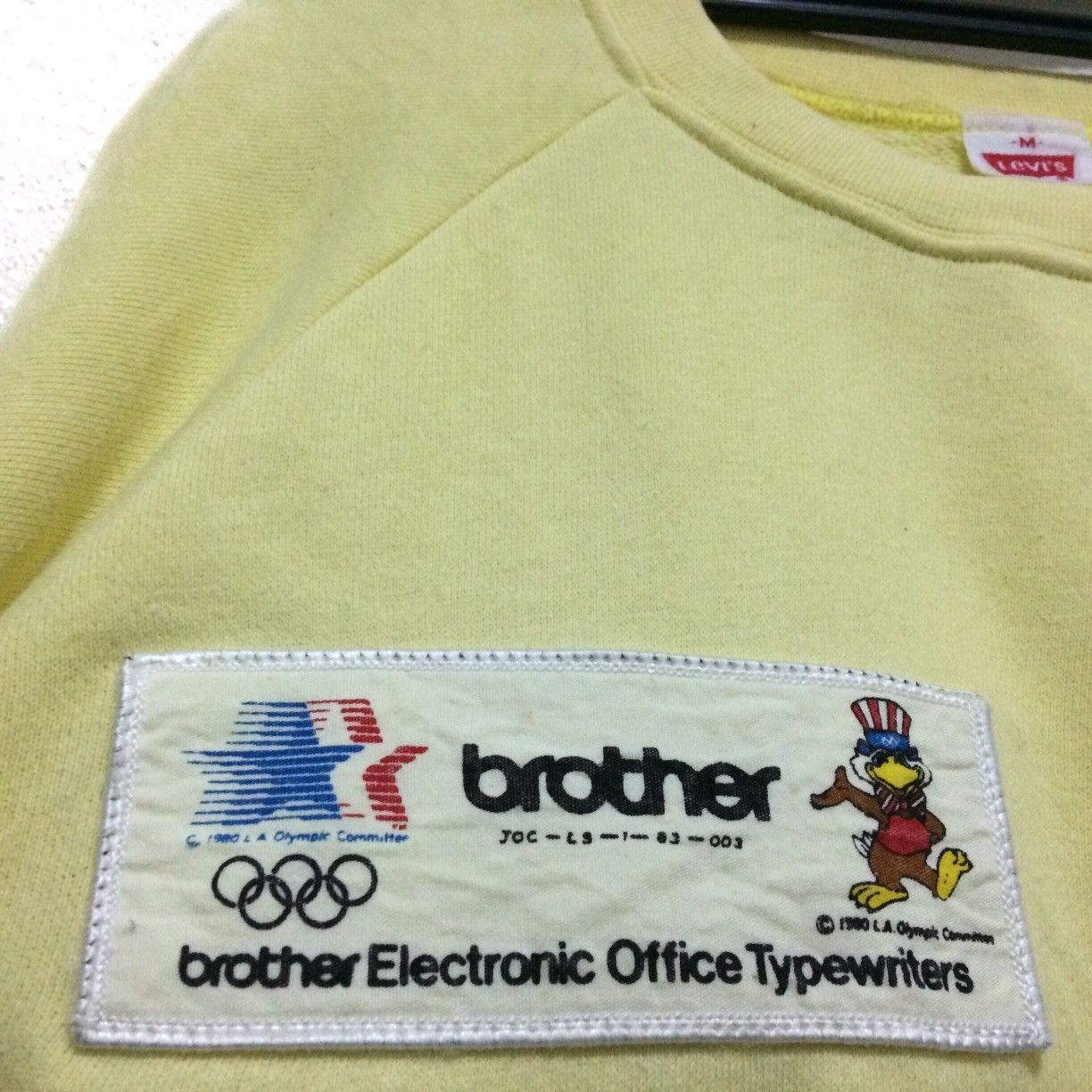 Levi's Vtg 80's L.A. Olympic Brother Electronic Office Typewriters Size US M / EU 48-50 / 2 - 4 Thumbnail