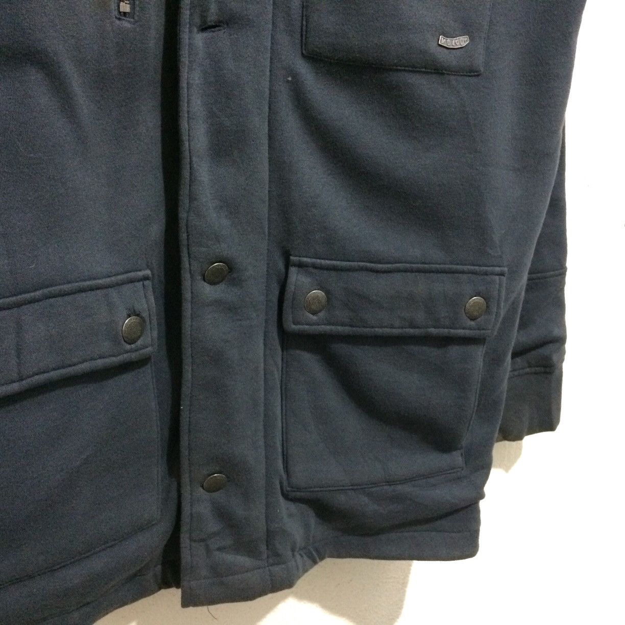 Volcom Volcom Hoodie Wool Fleece Jacket Zipper Button Size US L / EU 52-54 / 3 - 4 Thumbnail