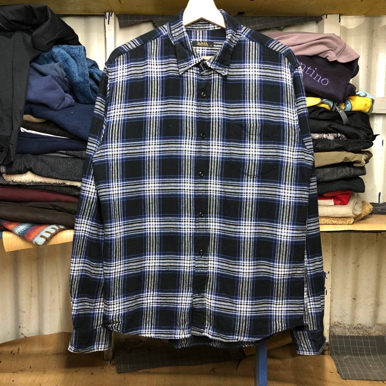 Flannel × Vintage × Von Dutch Vintage Von Dutch Flannel Size US L / EU 52-54 / 3 - 1 Thumbnail