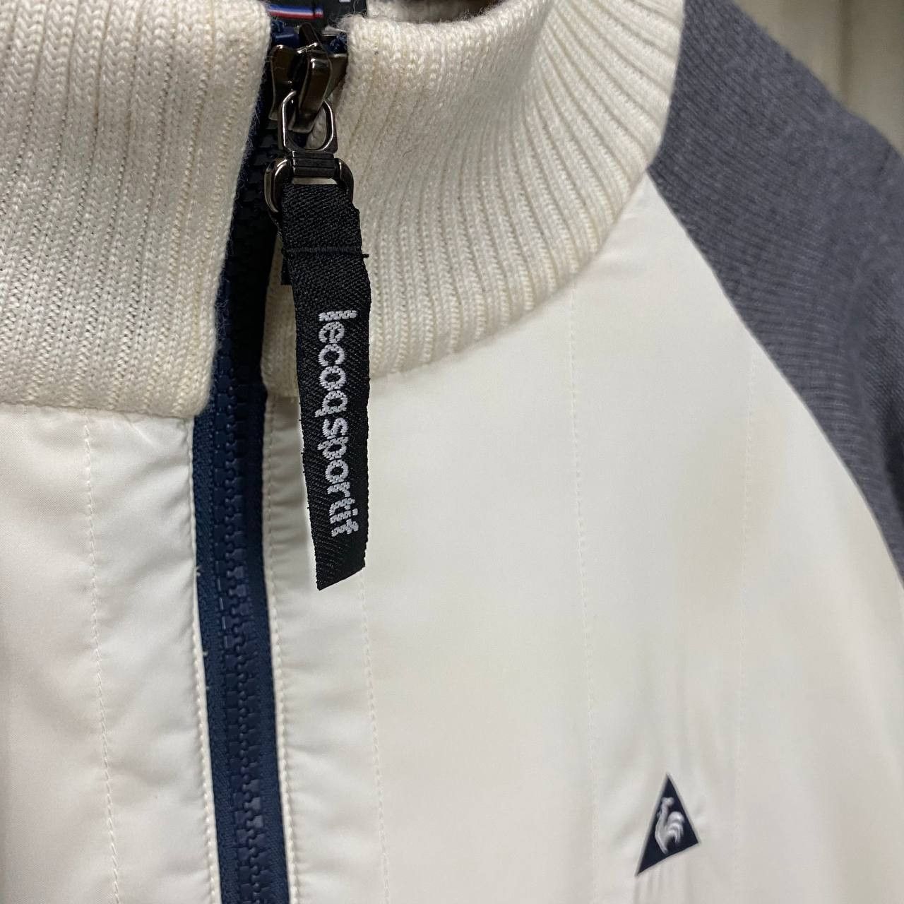 Le Coq Sportif × Vintage Vintage Le Coq Sportif Knit Sweatshirts Size US M / EU 48-50 / 2 - 4 Thumbnail