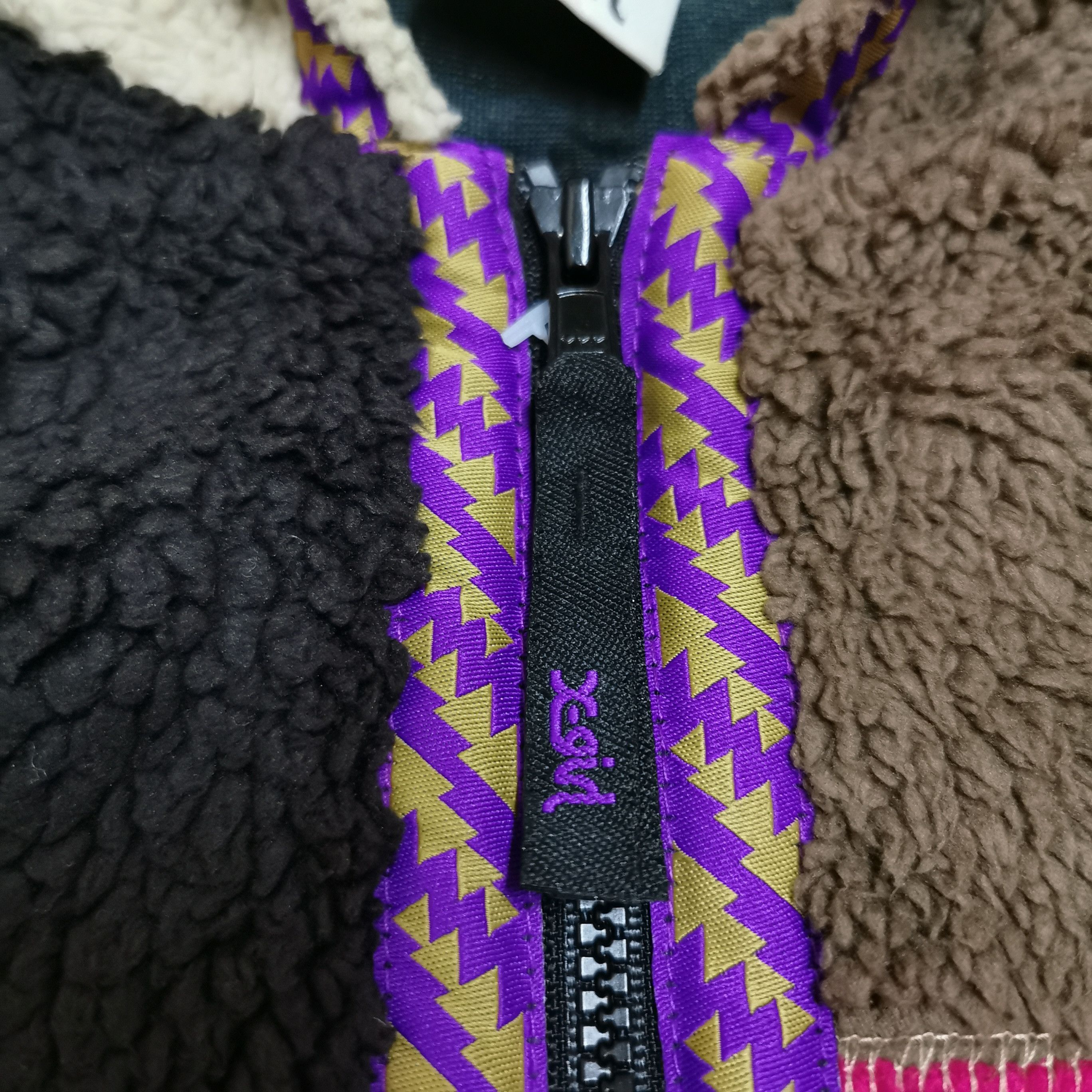 Japanese Brand X-Girl fleece multicolor zipper hoodies Size US S / EU 44-46 / 1 - 7 Thumbnail