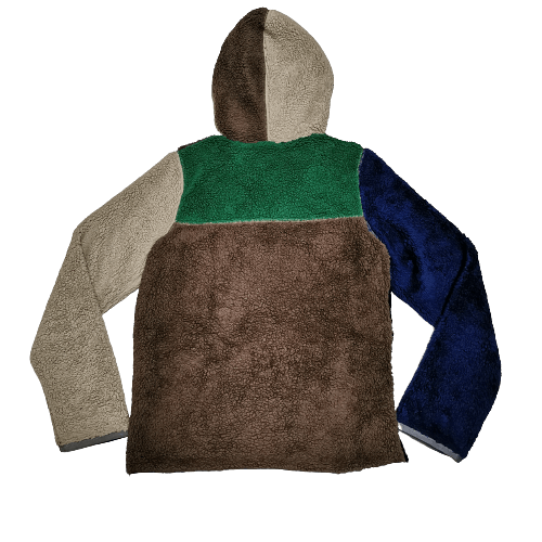 Japanese Brand X-Girl fleece multicolor zipper hoodies Size US S / EU 44-46 / 1 - 8 Thumbnail