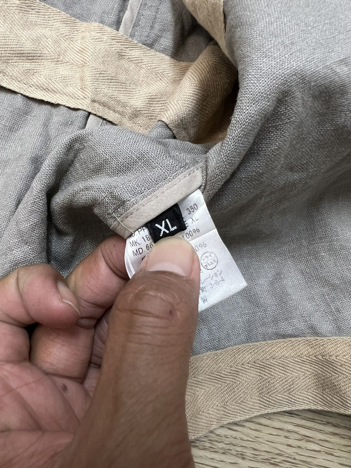 Paul Smith × Vintage Paul Smith Linen Utility Jacket Size US XL / EU 56 / 4 - 8 Thumbnail