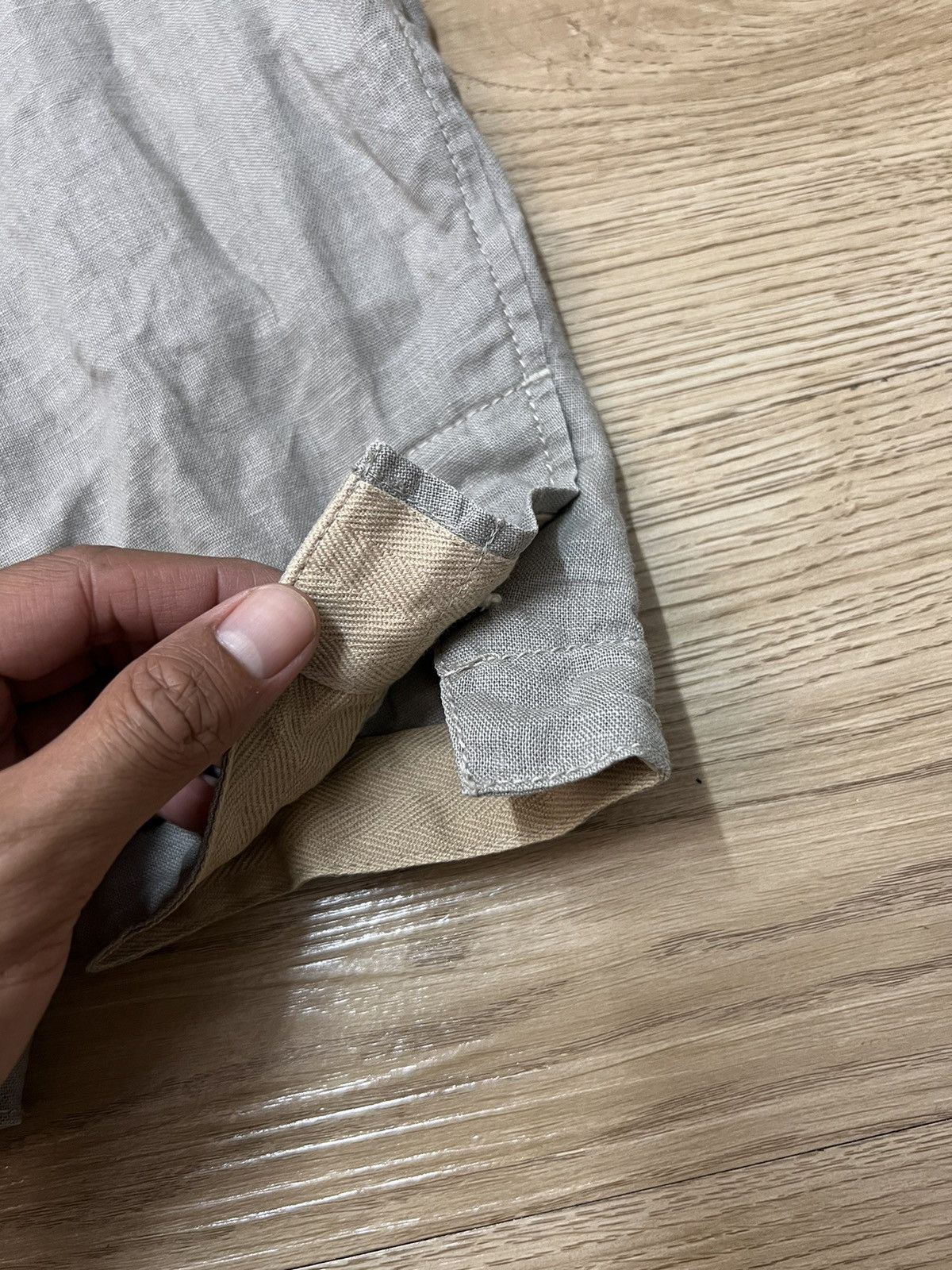 Paul Smith × Vintage Paul Smith Linen Utility Jacket Size US XL / EU 56 / 4 - 6 Thumbnail