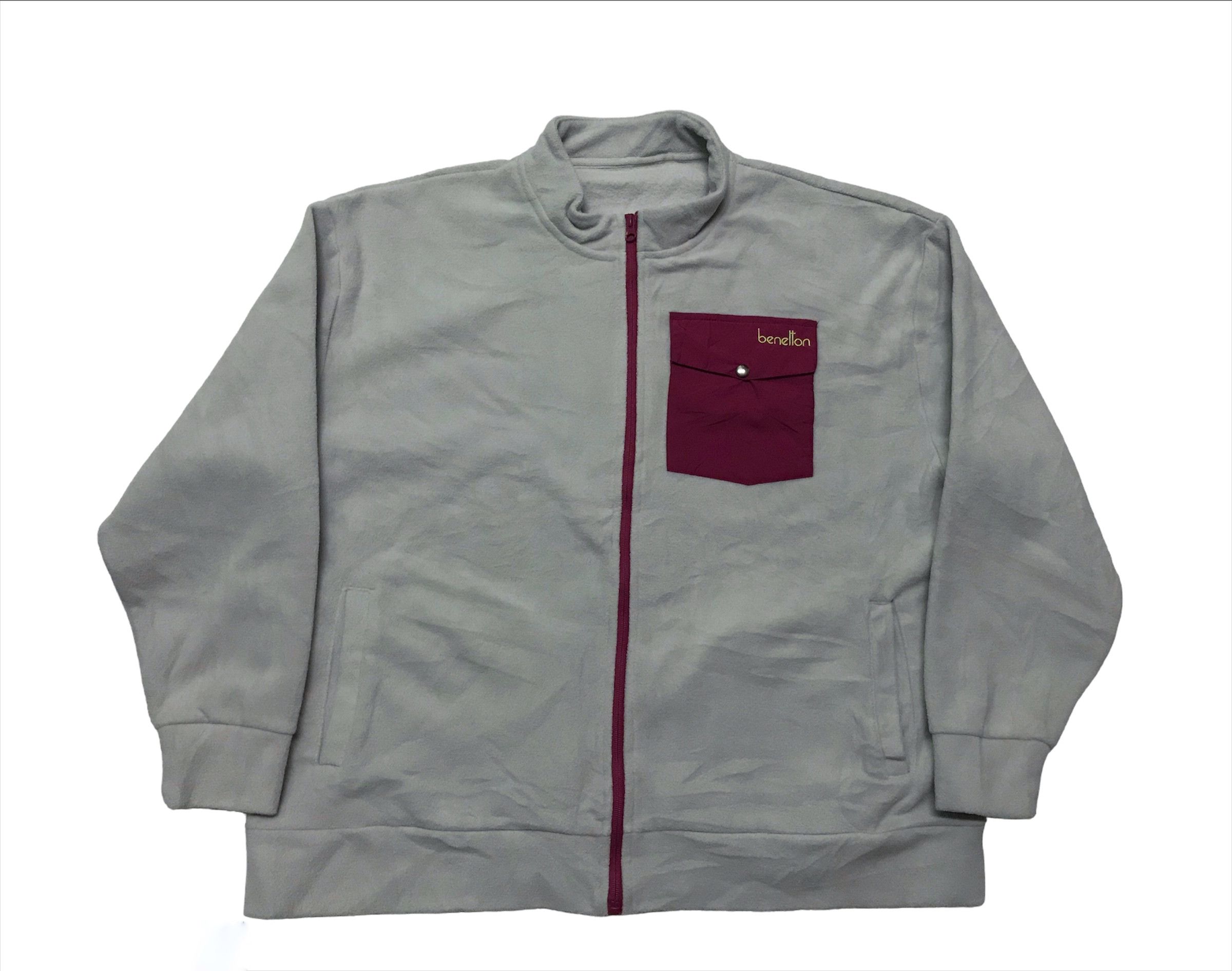 Benetton Benetton fleece jacket Size US L / EU 52-54 / 3 - 5 Thumbnail