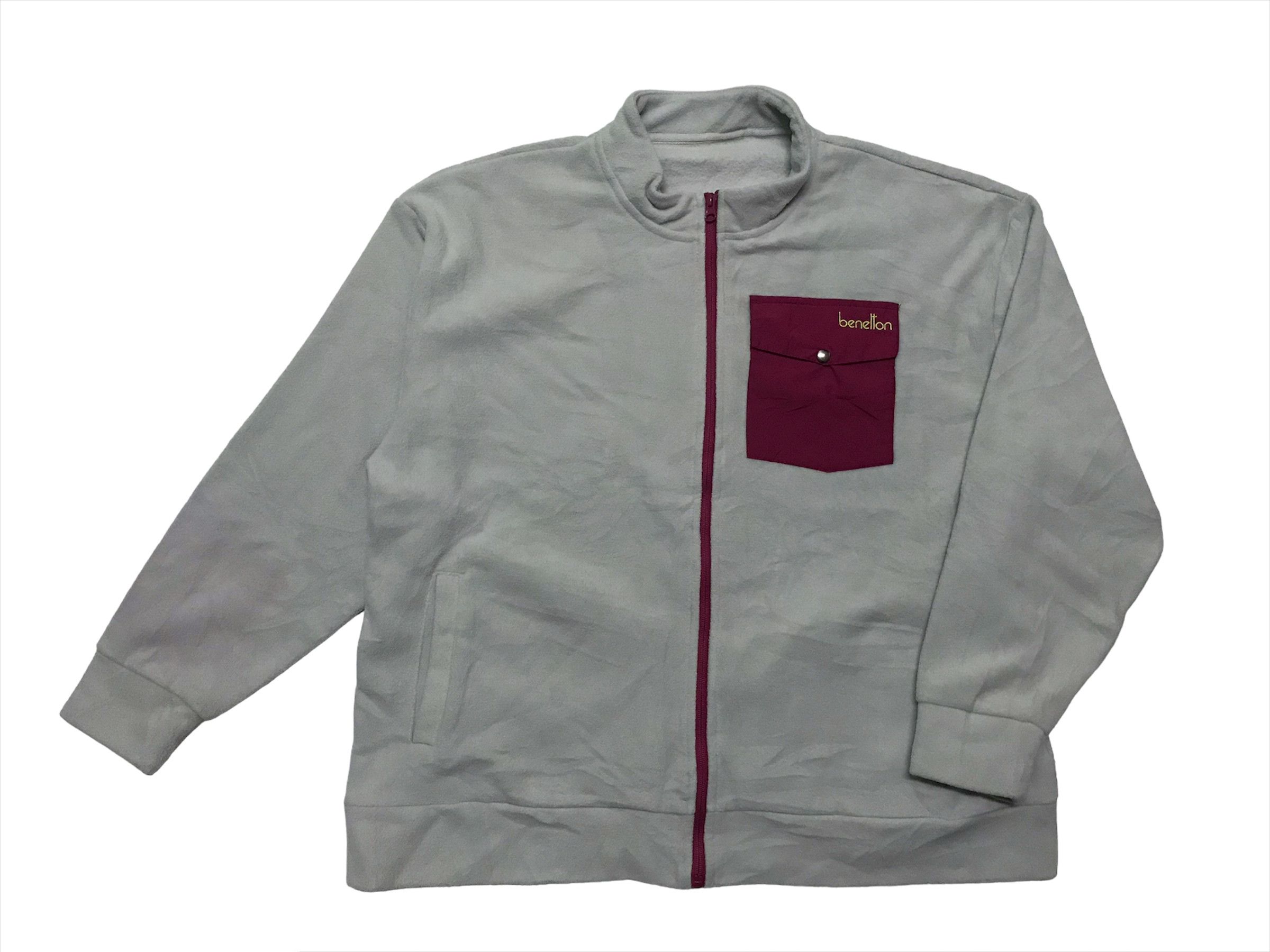 Benetton Benetton fleece jacket Size US L / EU 52-54 / 3 - 1 Thumbnail