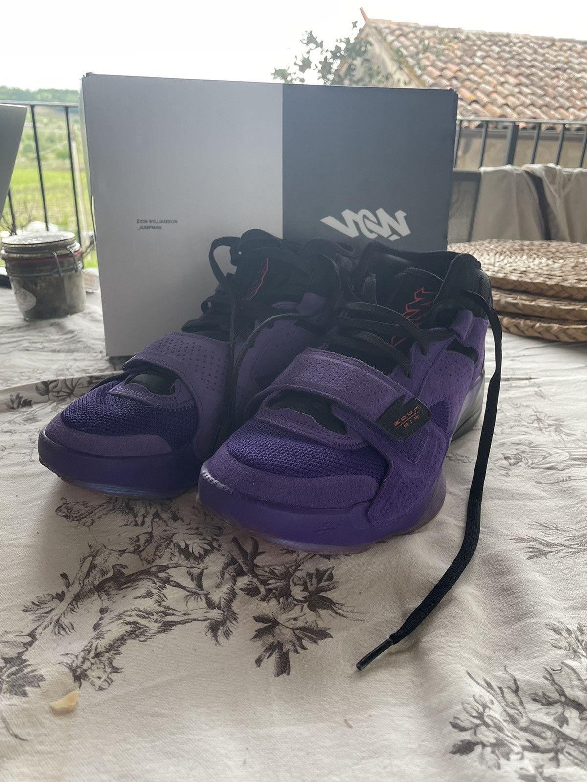Purple Zion Williamson New Sneakers Zion PF Basketball Nike JP